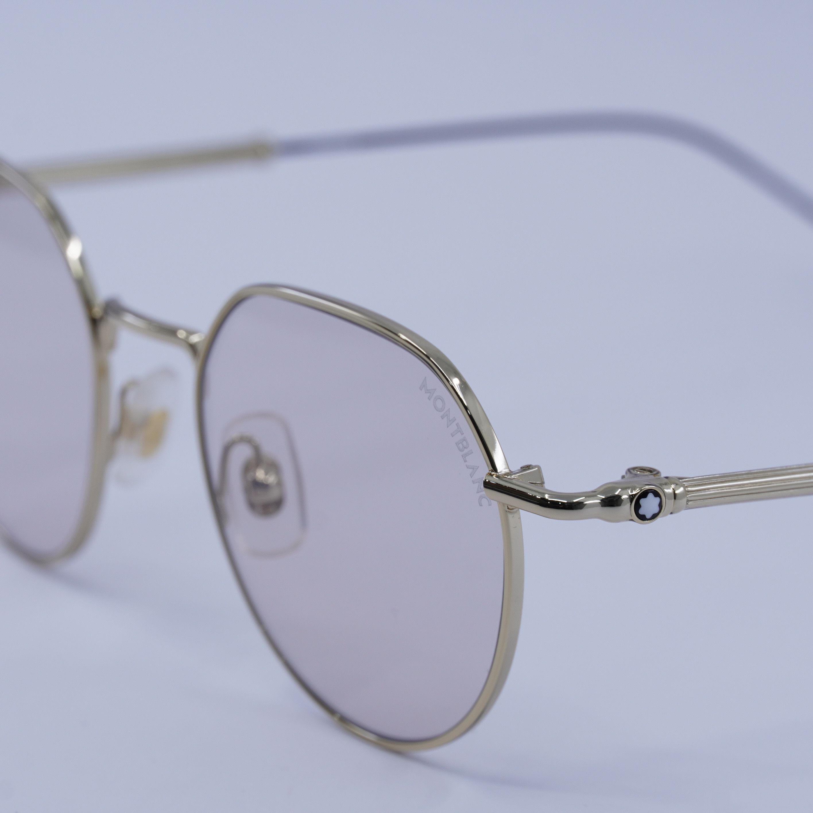 Montblanc Montblanc MB0060S 002 Sunglasses Gold/Black Square Frame, Size ONE SIZE - 7 Thumbnail