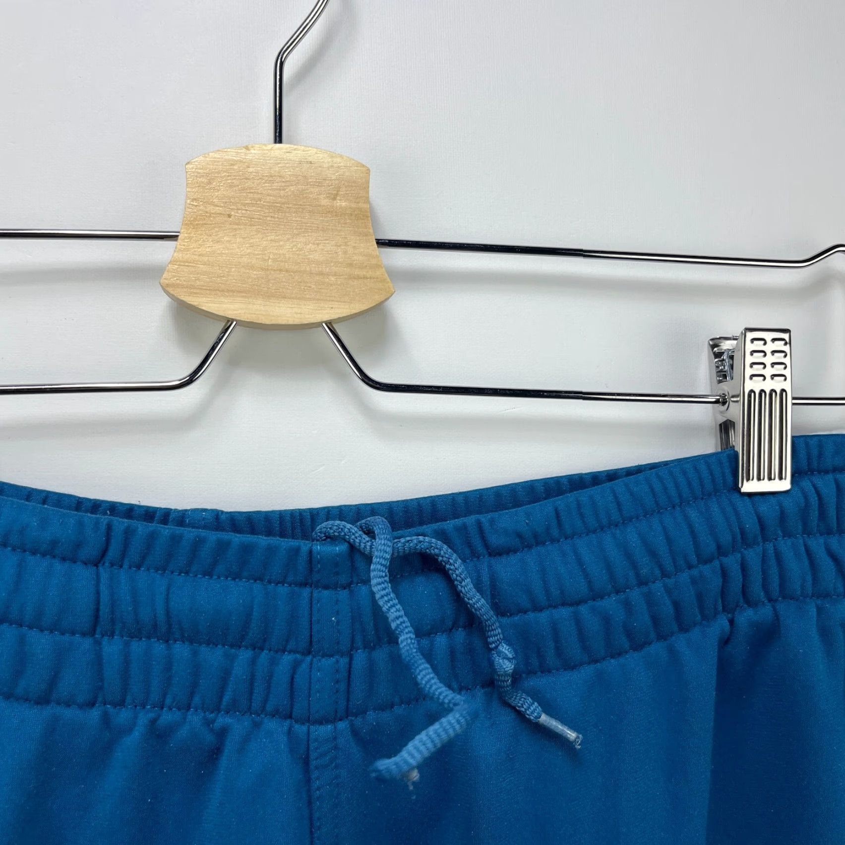 Nike VINTAGE Nike Baggy Track Pants Men L Blue Track Pants Mens Size US 33 - 4 Thumbnail
