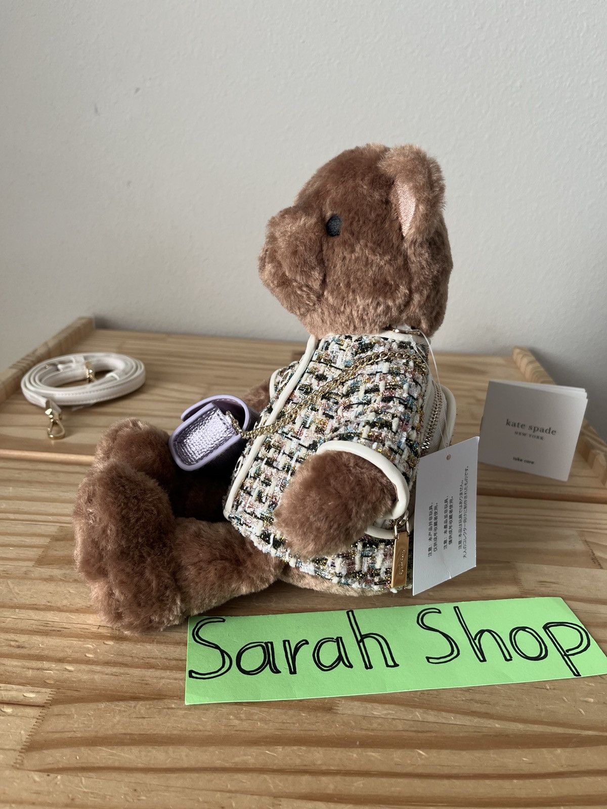 Kate Spade Kate Spade Oh What Fun 3D Teddy Bear Crossbody Size ONE SIZE - 5 Thumbnail