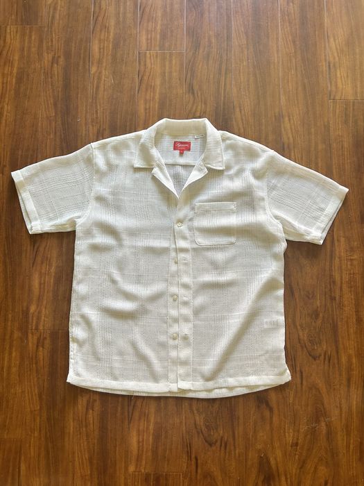 Supreme Mesh Stripe S/S Shirt SS23 | Grailed