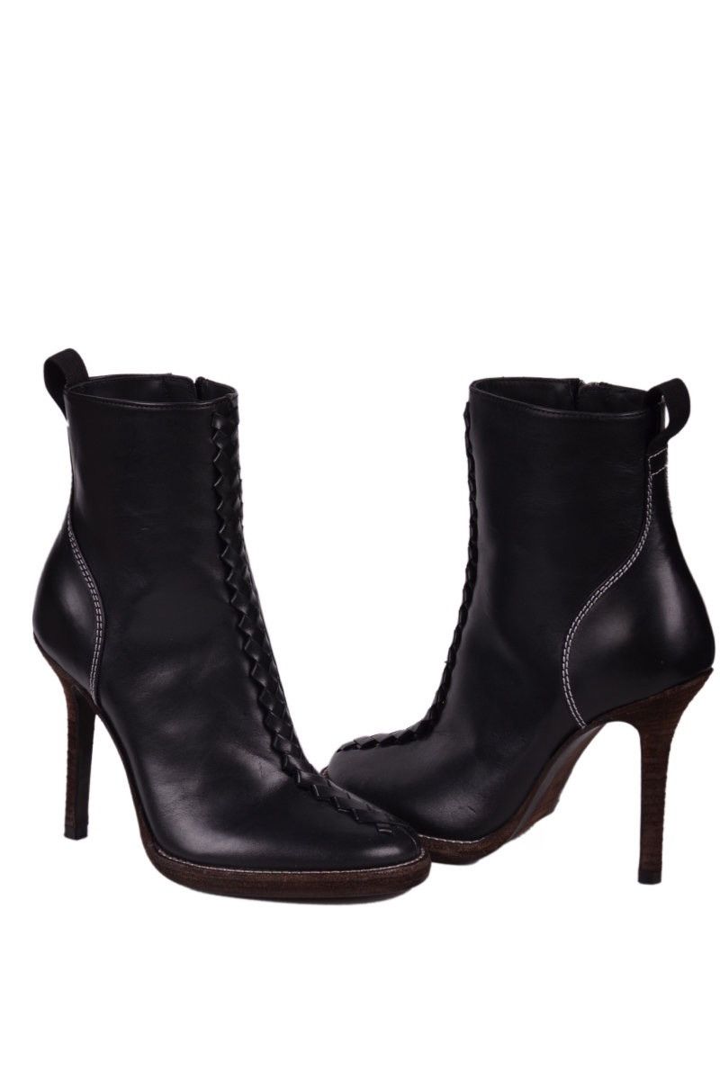 Haider Ackermann Last Size Haider Ackermann Zipped Ankle Leather Boots Size US 7 / IT 37 - 2 Thumbnail