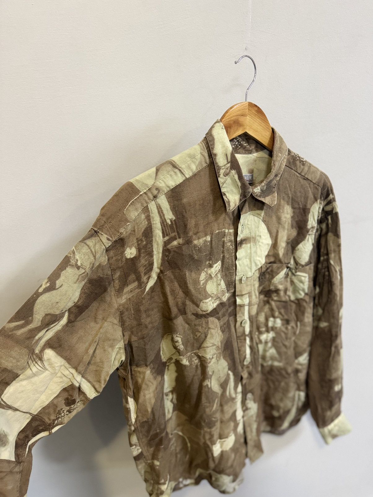 Vintage Vintage Y2K Avant Garde Luxury Shirt Size US XL / EU 56 / 4 - 6 Thumbnail