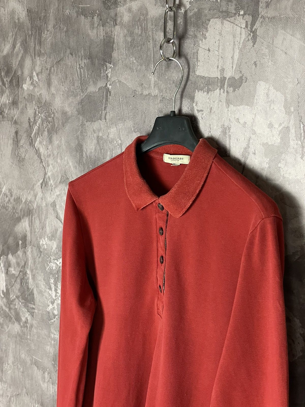 Burberry × Vintage Burberry Nova check Long Sleeve Tshirt Size US M / EU 48-50 / 2 - 8 Thumbnail