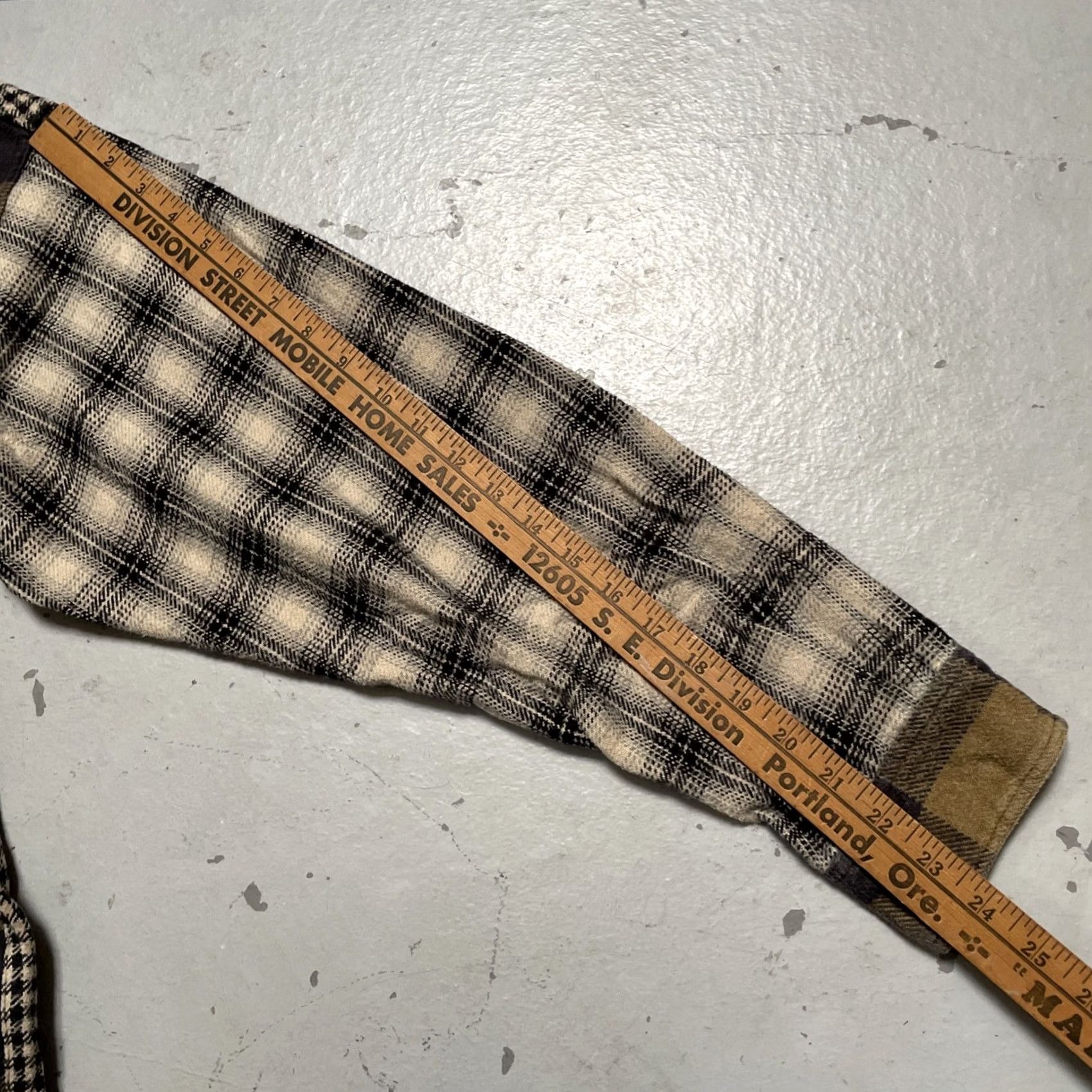 Sugar Cane Beams x Sugar Cane Heavy Cotton Plaid Patchwork Work Shirt - Japan - Unisex - L-XL Size US L / EU 52-54 / 3 - 7 Thumbnail