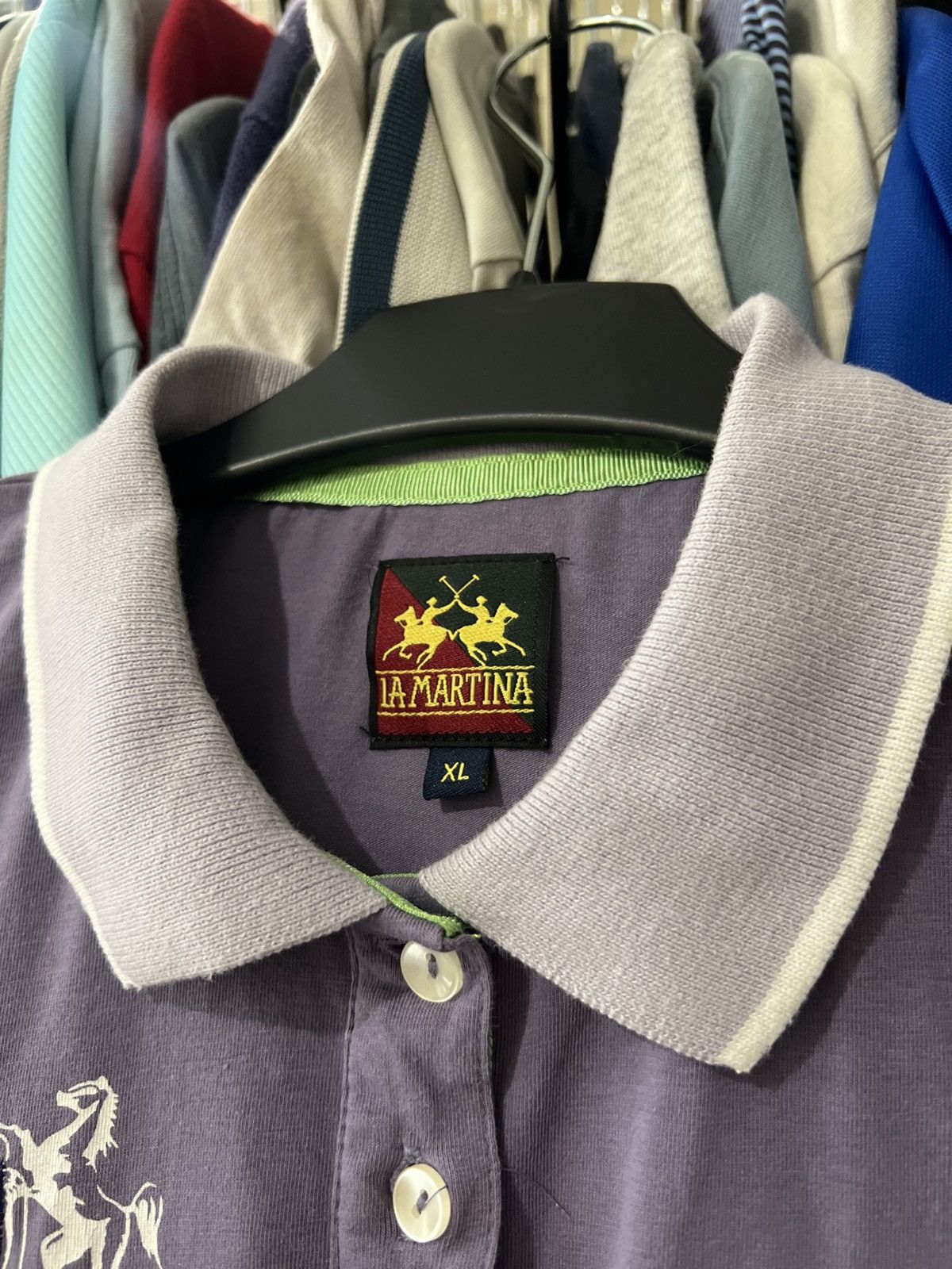 Vintage VINTAGE LA MARTINA MIAMI BEACH POLO SHIRT AVENTURE SIZE S Size US S / EU 44-46 / 1 - 4 Thumbnail