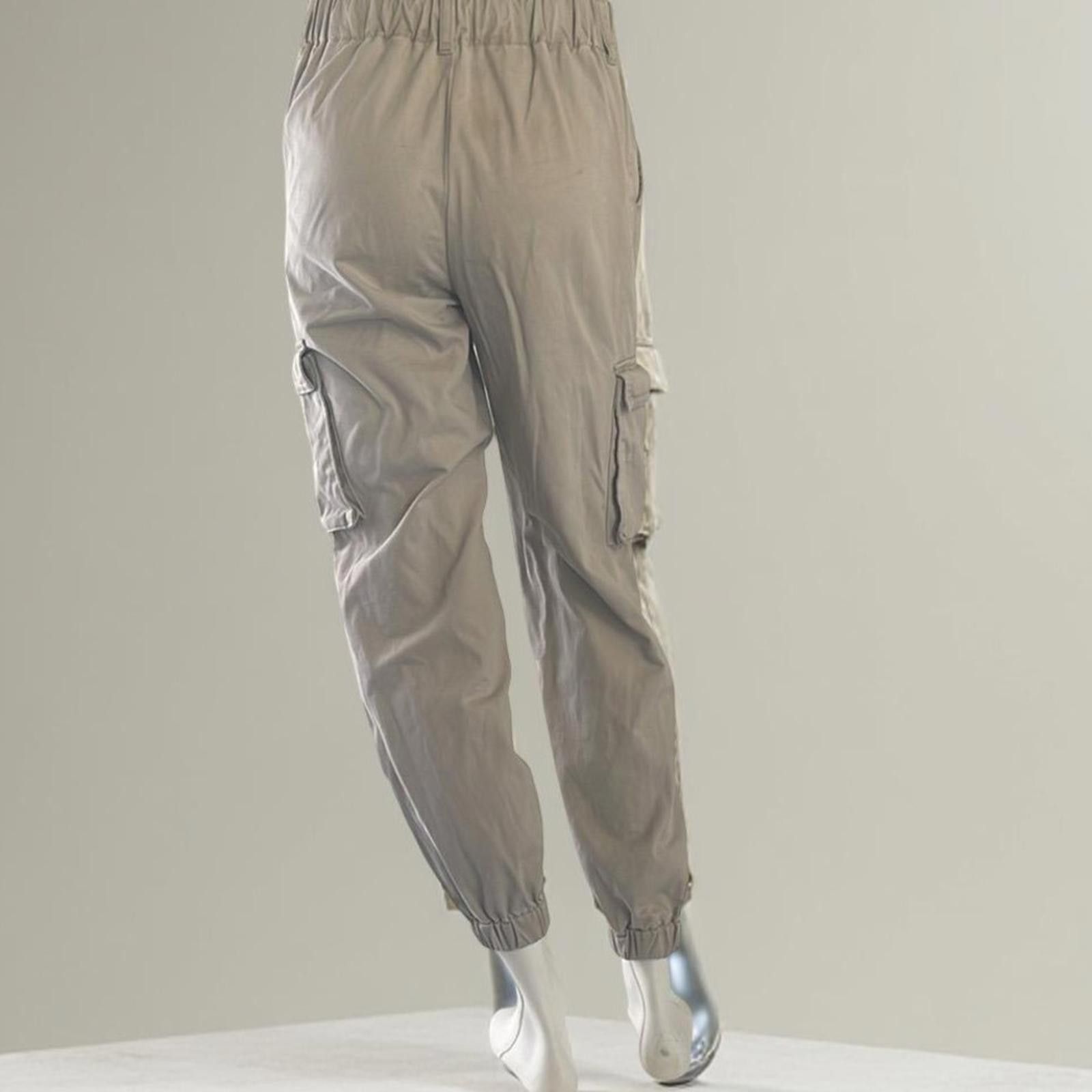 Forever 21 Forever 21 Women's Tan Cargo Pants size S Size 28" / US 6 / IT 42 - 5 Thumbnail
