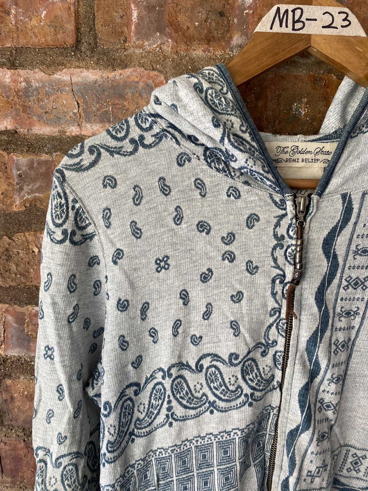 Remi Relief 2000s Abstract Native tribal hoodie Size US M / EU 48-50 / 2 - 6 Thumbnail