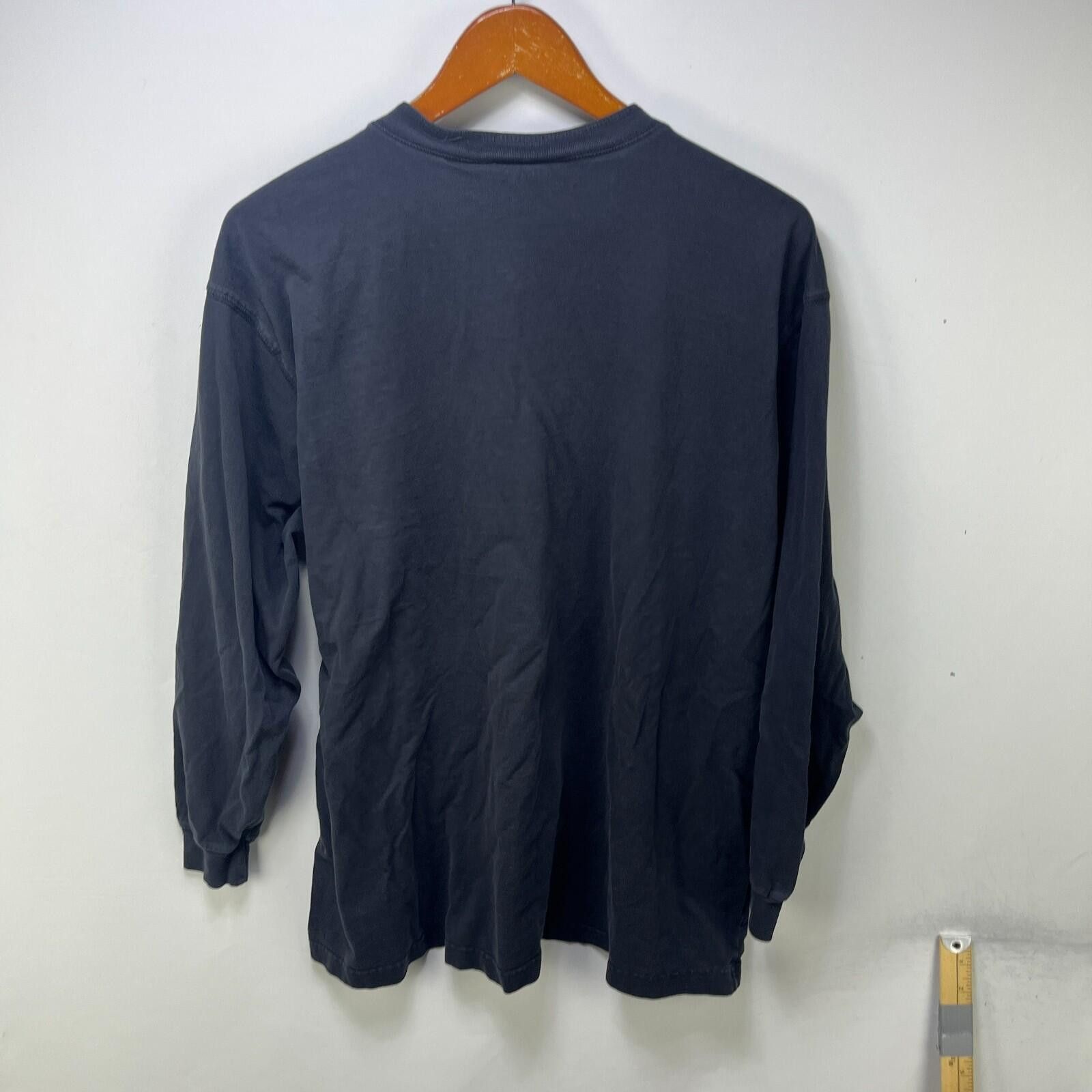 Vintage Vintage 90s Sun Faded Blank Henley Long Sleeve Shirt XL Size US XL / EU 56 / 4 - 6 Thumbnail