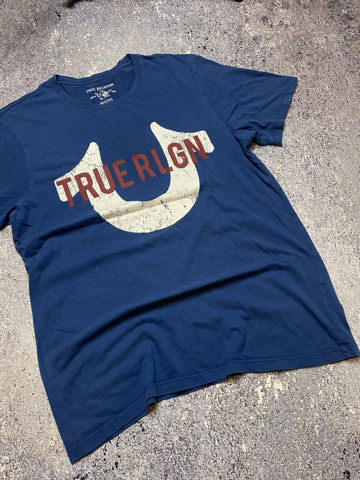 Japanese Brand × True Religion × Vintage 💥JAPANESE TRUE RELIGION BIG LOGO TEE Size US S / EU 44-46 / 1 - 4 Thumbnail