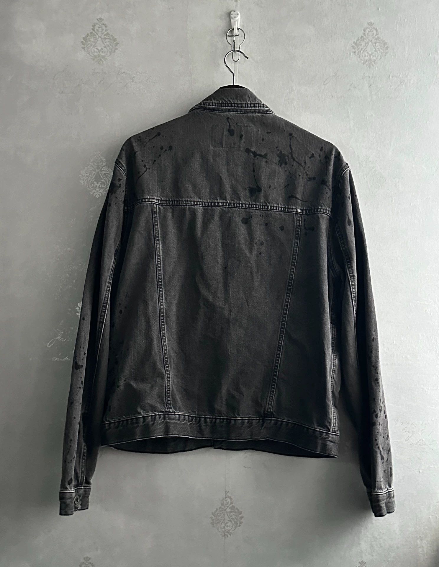 Alexander McQueen Alexander McQueen McQ Splatter Wash Denim Jacket Size US L / EU 52-54 / 3 - 2 Thumbnail