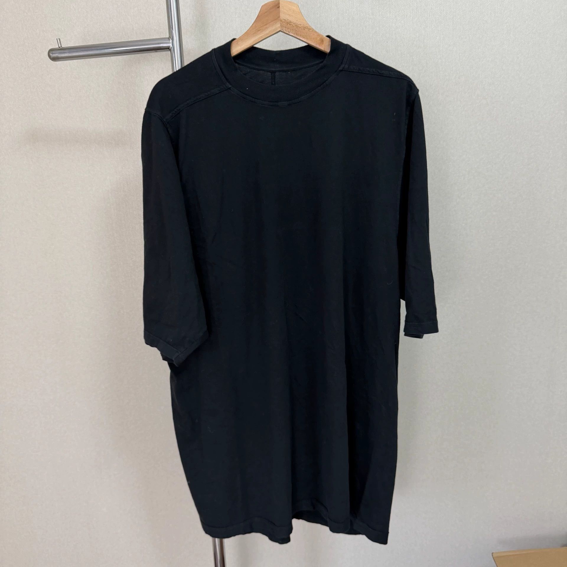 Rick Owens Rick Owens Drkshdw JUMBO Loose Long Short Sleeve T-Shirt L Size US L / EU 52-54 / 3 - 1 Thumbnail
