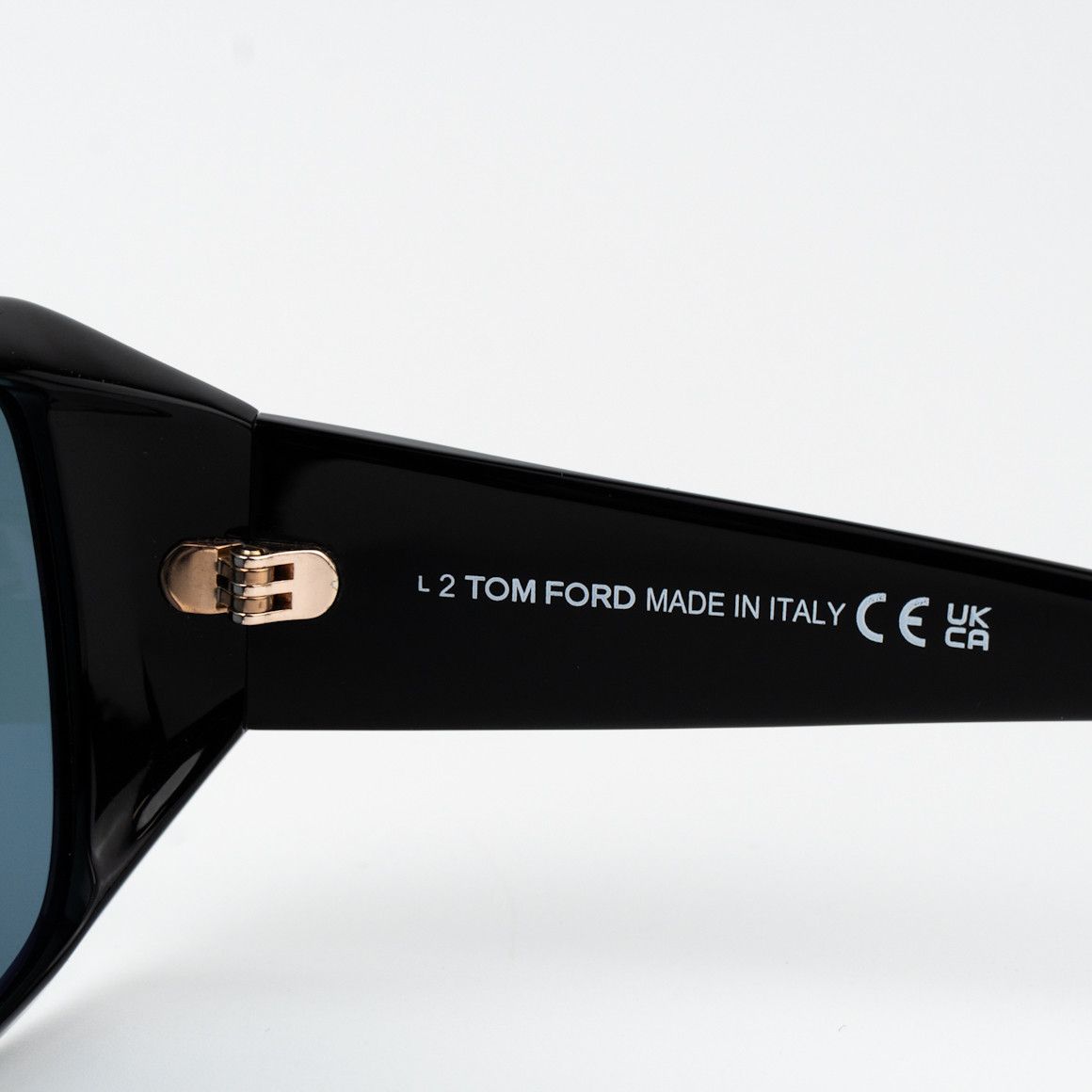 Tom Ford Tom Ford Women Sunglasses Ryder-02 Black Blue FT1035 01V Size ONE SIZE - 4 Thumbnail