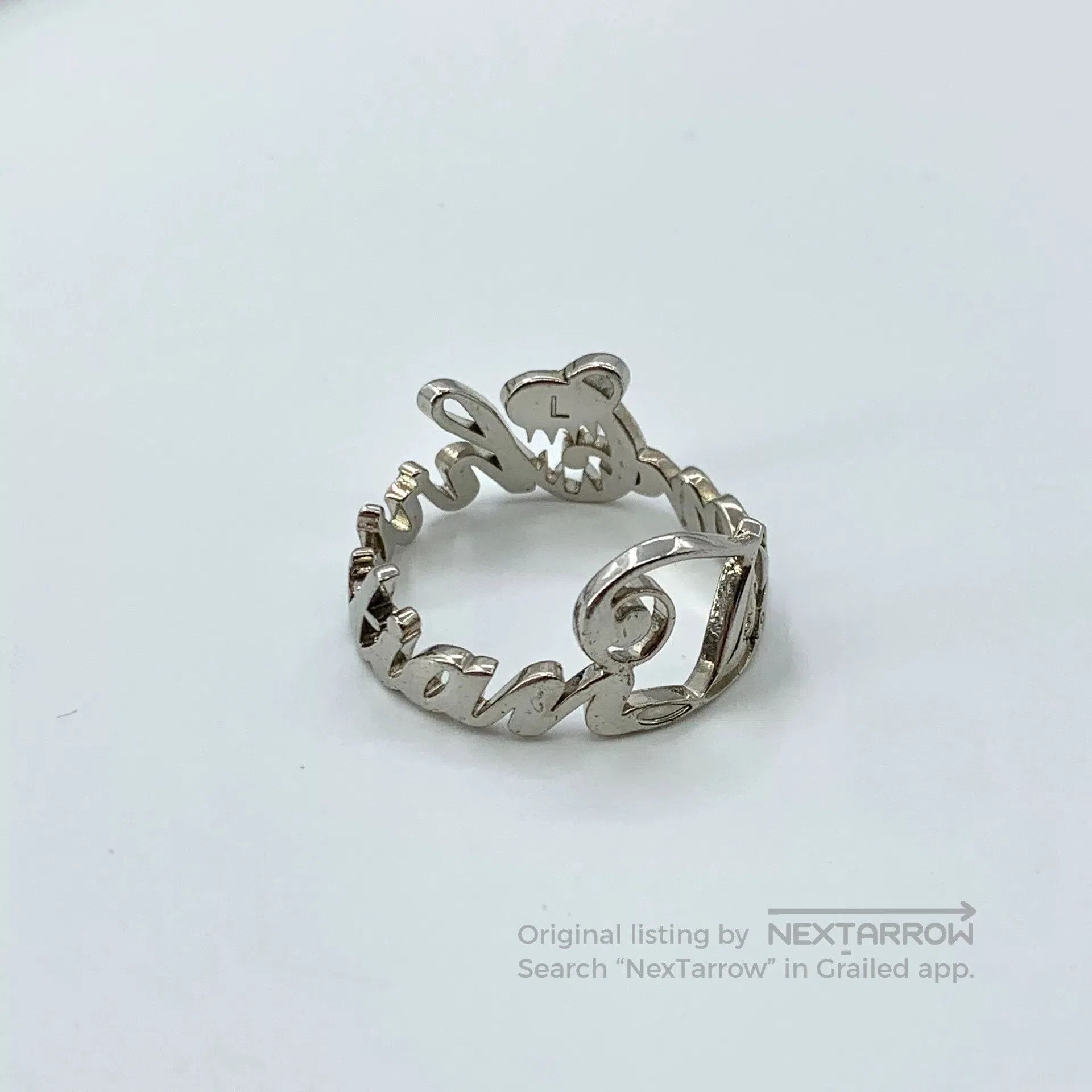 Dior Dior x Kenny Scharf Christian Dior Letter Ring. Size ONE SIZE - 2 Thumbnail