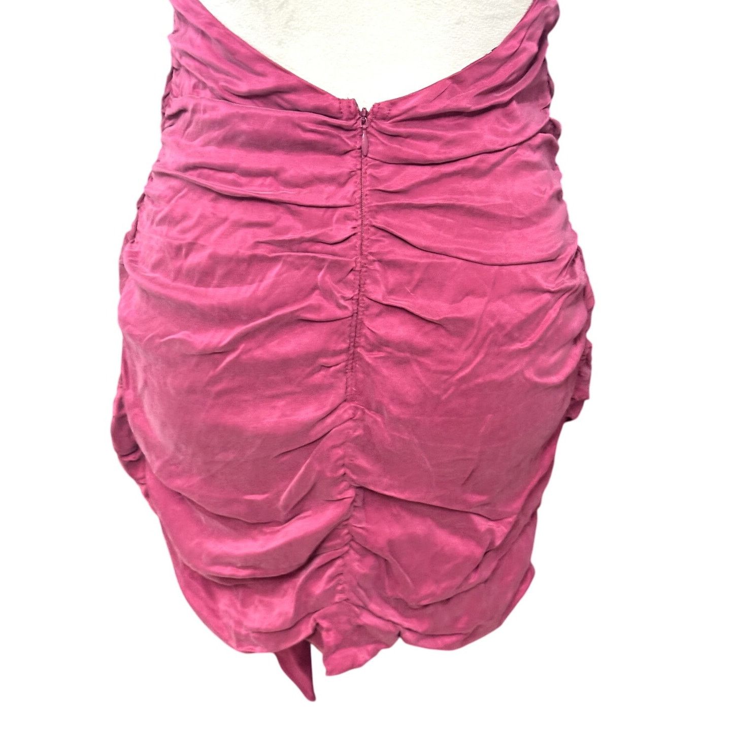 For Love & Lemons For Love & Lemons Allie Mini Dress Ruched Purple/Pink M NWT Size M / US 6-8 / IT 42-44 - 7 Thumbnail