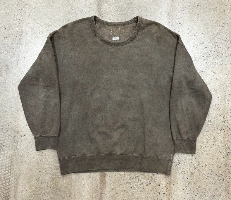Visvim Visvim Mud dyed pullover crewneck sweatshirt Size US L / EU 52-54 / 3 - 1 Thumbnail