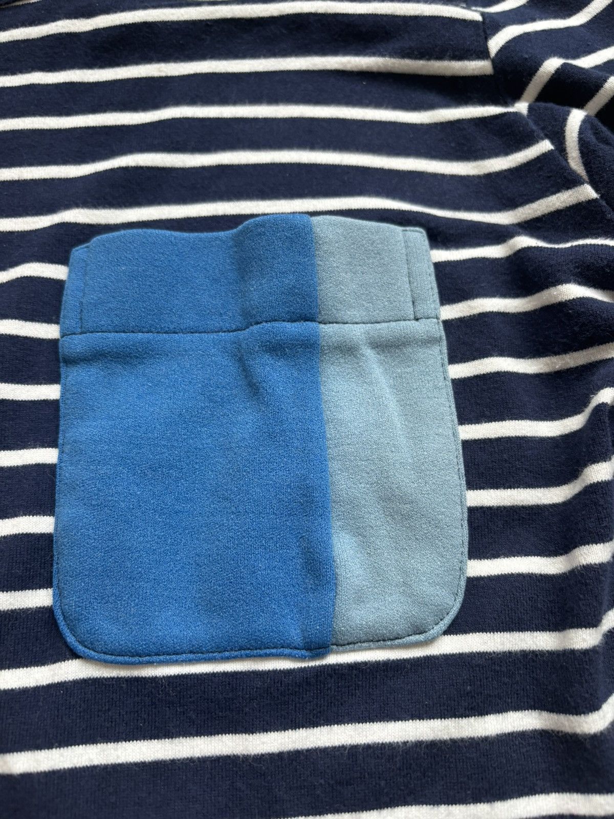 Comme des Garcons Comme des Garçons Edited Stripe Sweatshirt Shirt Size L / US 10 / IT 46 - 4 Thumbnail