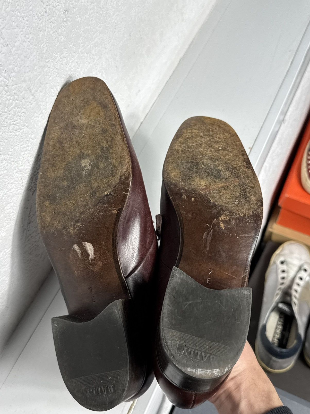 Bally Bally Leather Casual Shoes Loafers Size 7.5 Vintage Size US 7.5 / EU 40-41 - 11 Thumbnail