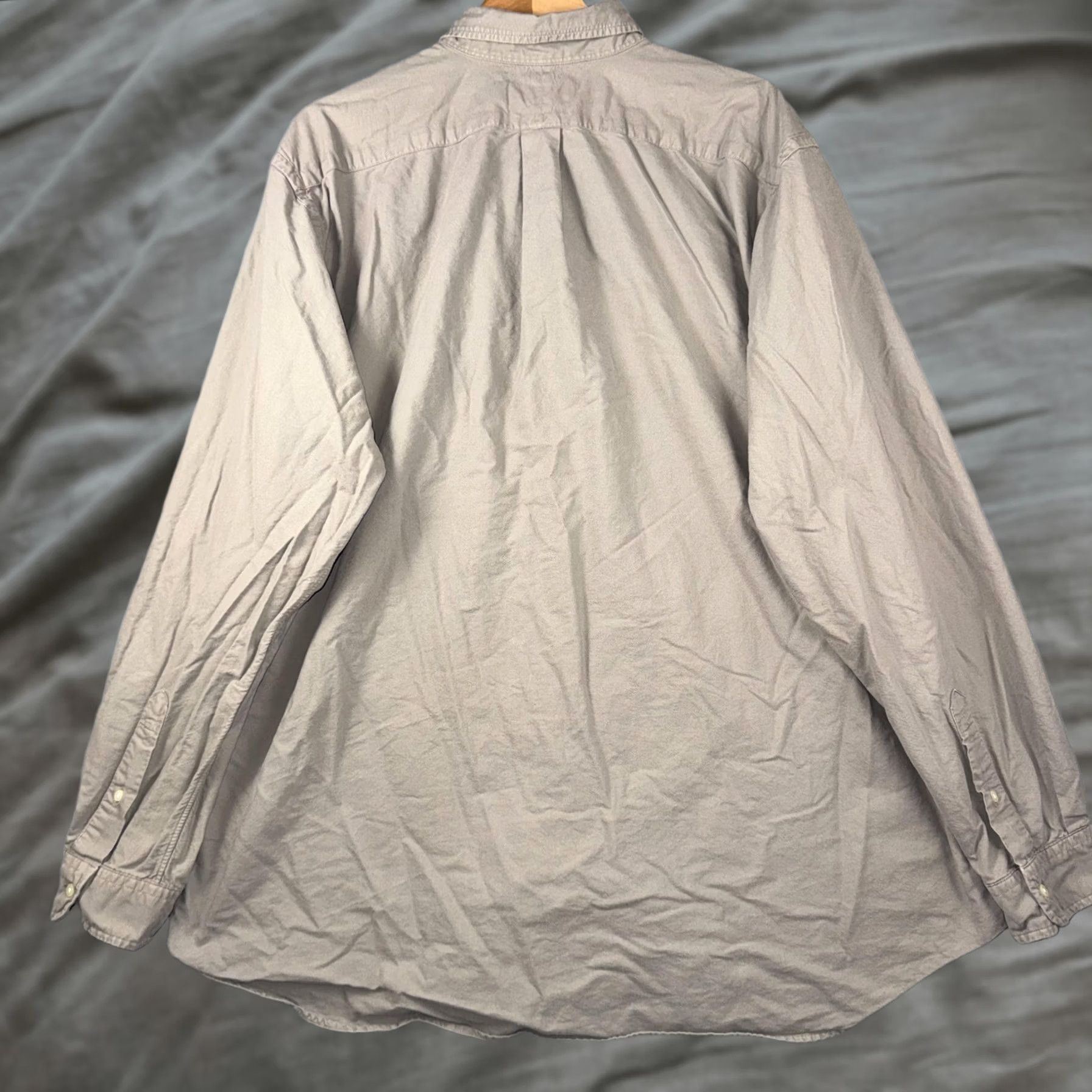 Ralph Lauren VINTAGE Ralph Lauren Shirt Mens 2XLT Beige Button-Front Long Sleeve Casual Size US XXL / EU 58 / 5 - 1 Thumbnail