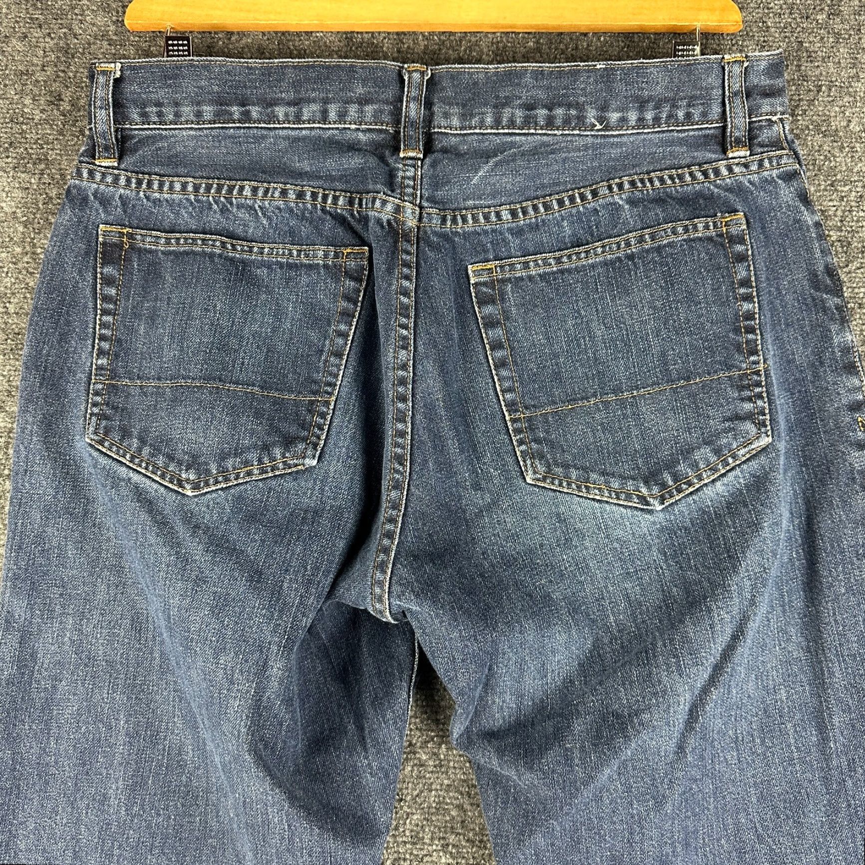 J.Crew J.CREW Jeans Sullivan Bootcut 34x30.5 Medium Wash Denim 5-Pocket Pockets Regular Mens Blue Cotton Pants Size US 34 / EU 50 - 8 Thumbnail