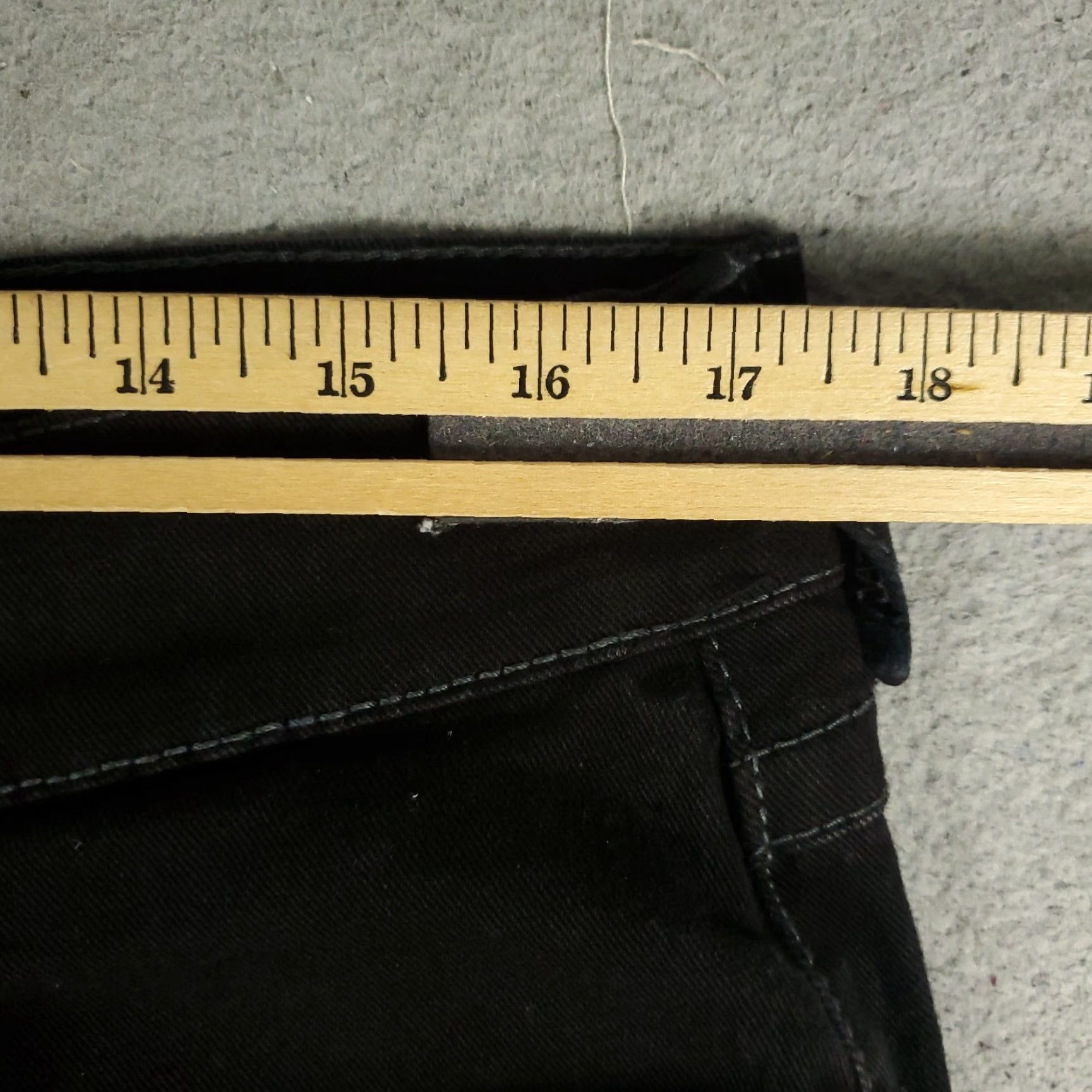 True Religion VINTAGE True Religion Jeans Men's Capri Cut Off Denim 34x23 Black Relaxed Straight Modern USA Size US 34 / EU 50 - 3 Thumbnail