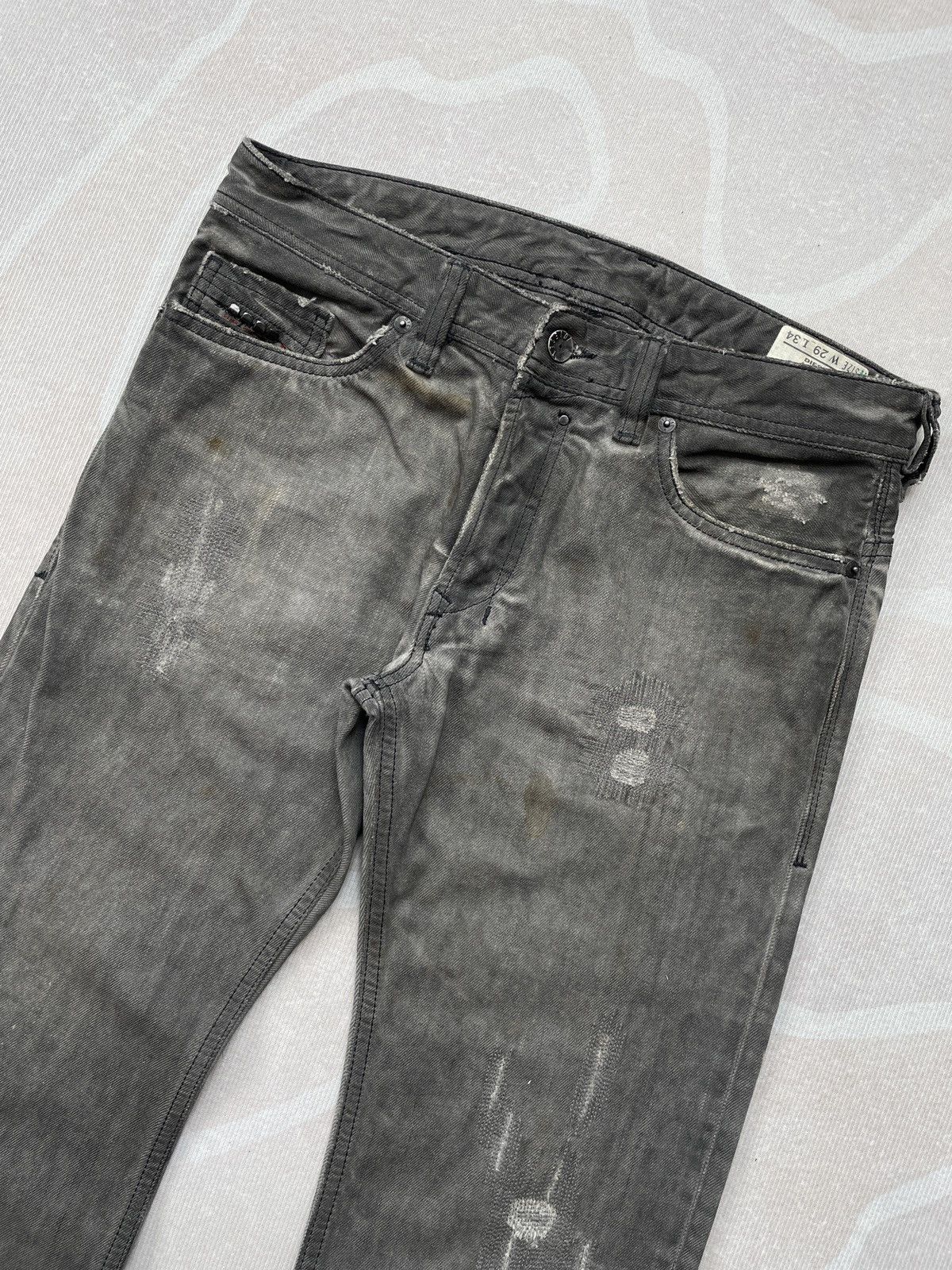 Diesel DIESEL SAFADO DISTRESSED JEAN Size US 32 / EU 48 - 3 Thumbnail