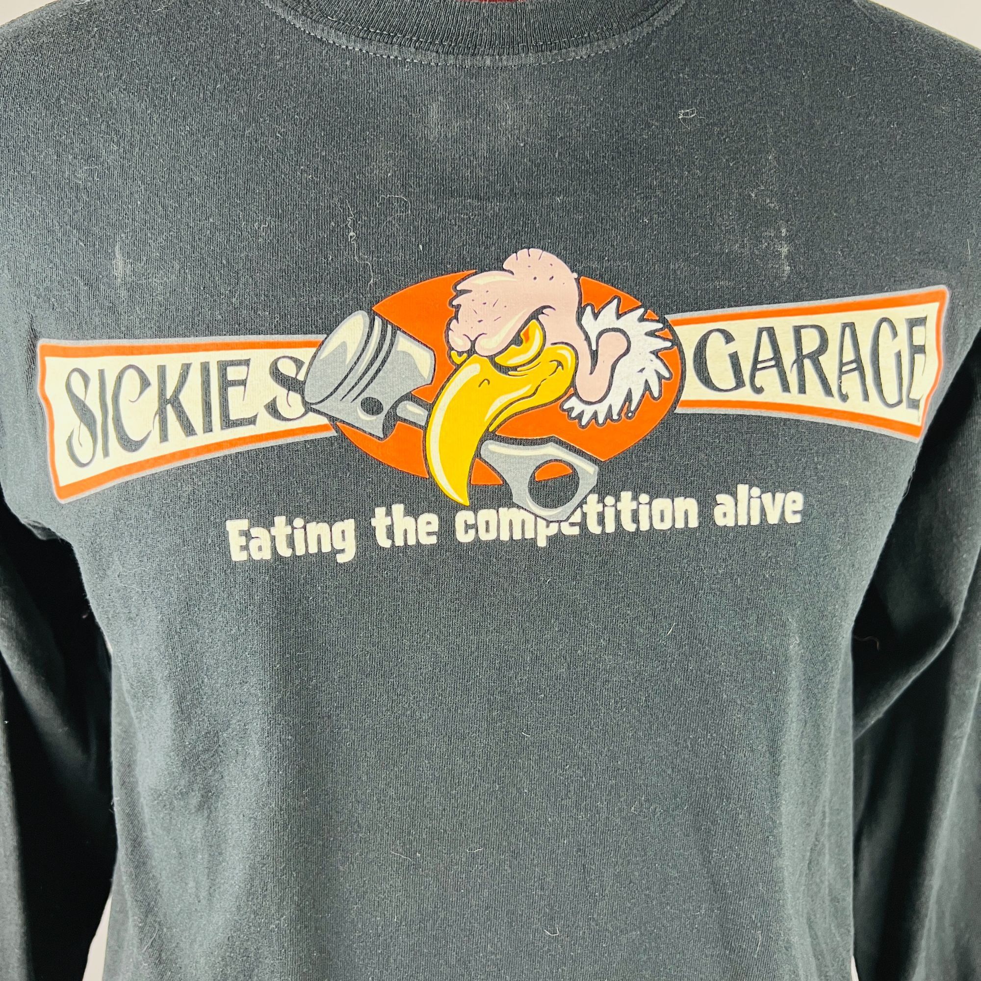 Other Sickies Garage Burgers & Brews Large Long Sleeve Shirt Size US L / EU 52-54 / 3 - 2 Thumbnail