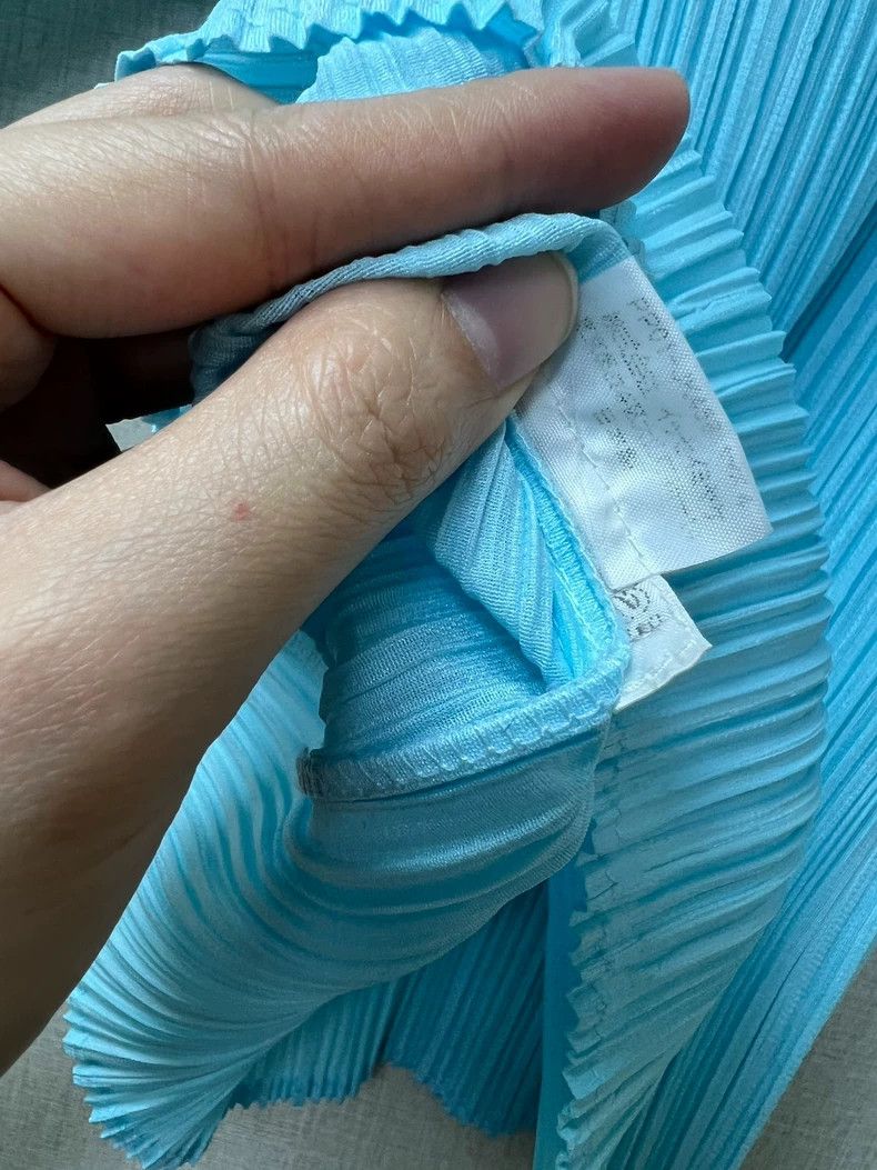 Issey Miyake issey miyake size:4 Turquoise short sleeves 2506-Nextarrow Size XXS / US 00 / IT 34 - 6 Thumbnail