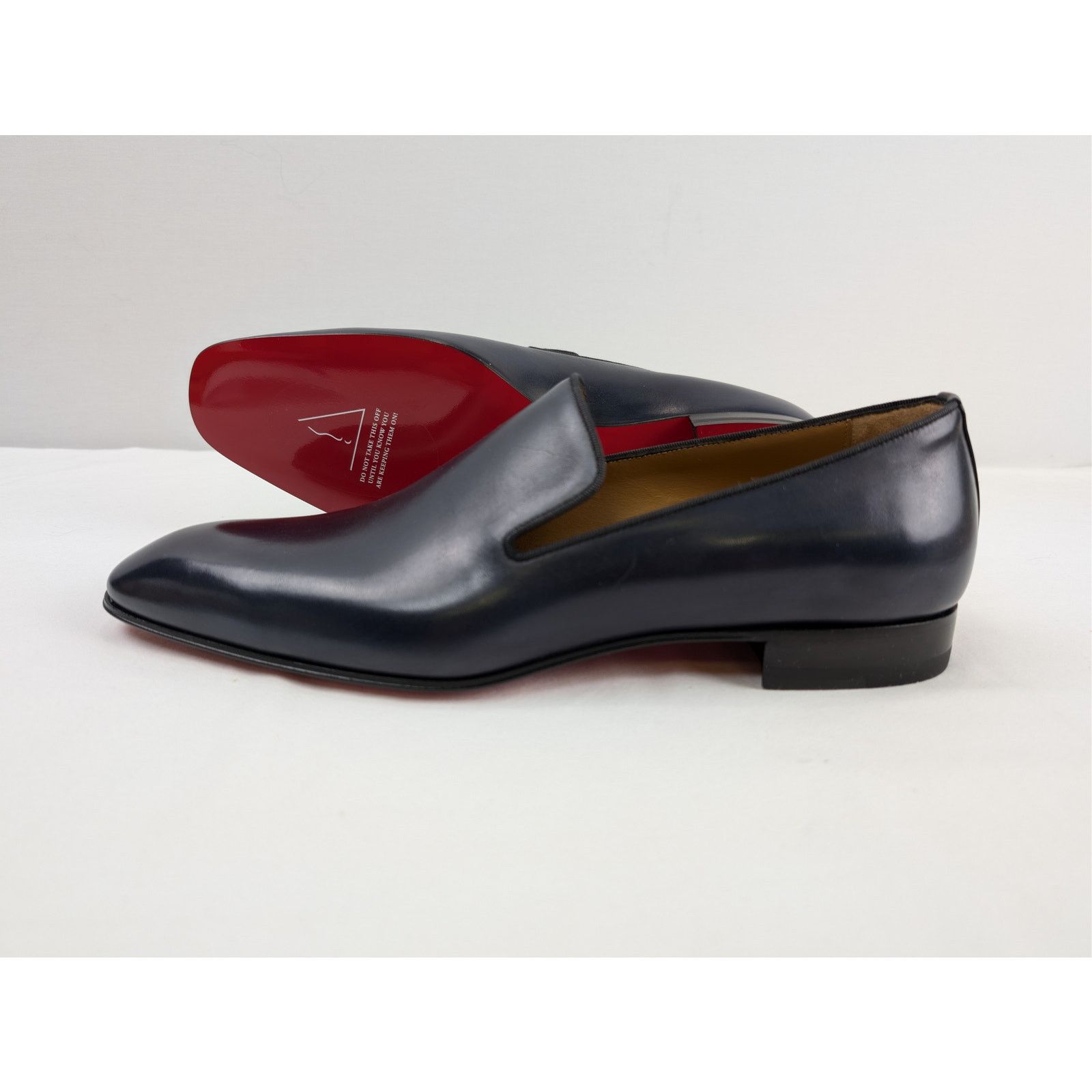 Christian Louboutin o1rshd1 Dandelion Flat Loafers shoe Boots in Navy 43 Size US 10 / EU 43 - 12 Thumbnail