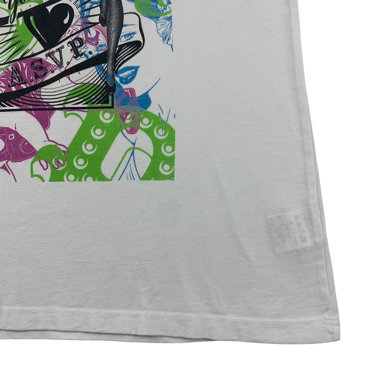 Designer × agnes b. AGNES B tshirt d artiste asvp art printed women tee Size S / US 4 / IT 40 - 8 Thumbnail