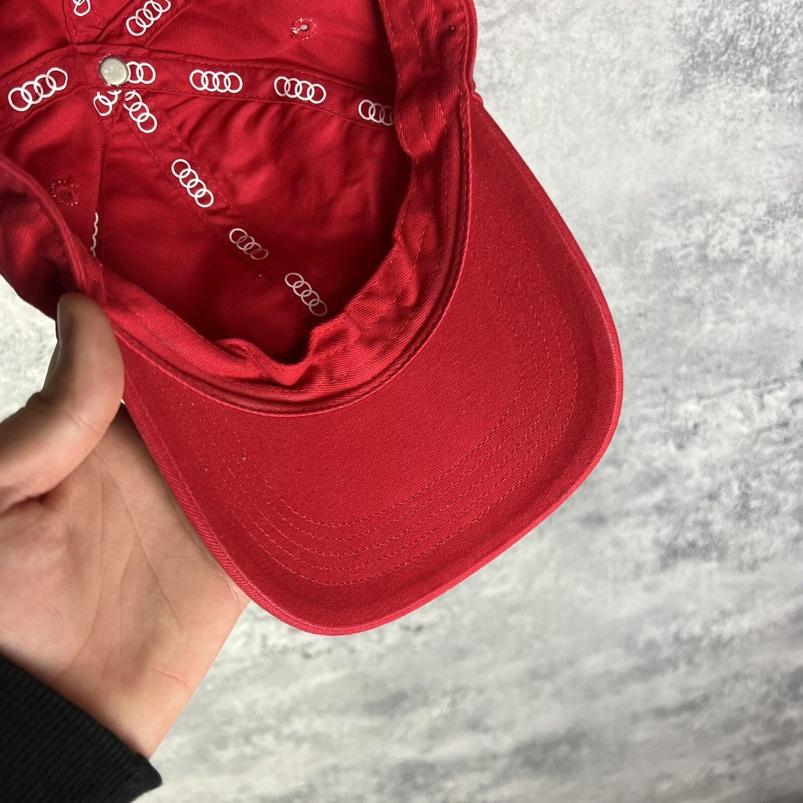 Audi Audi Cap Men's Red One Size ` Size ONE SIZE - 12 Thumbnail