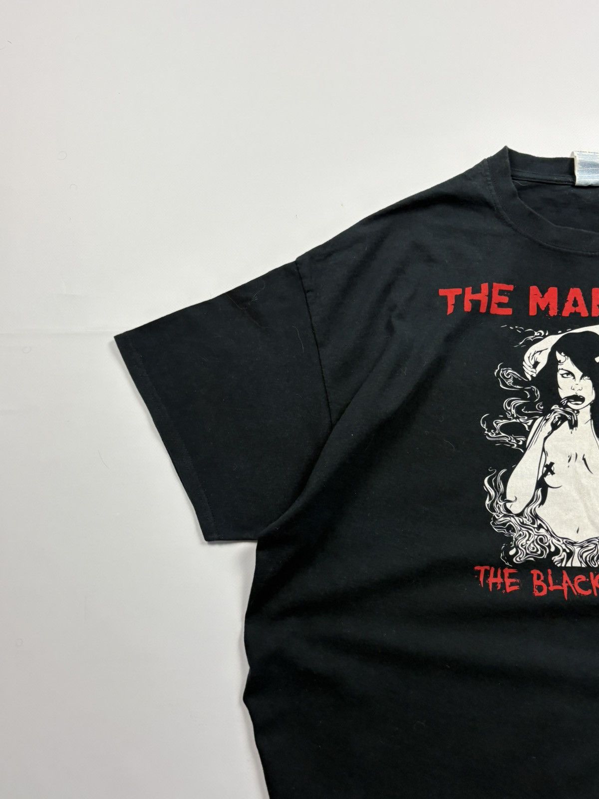 Vintage VINTAGE THE MAHONES MRS TEE T-SHIRT RETRO ROCK MERCH METAL Size US XXL / EU 58 / 5 - 4 Thumbnail