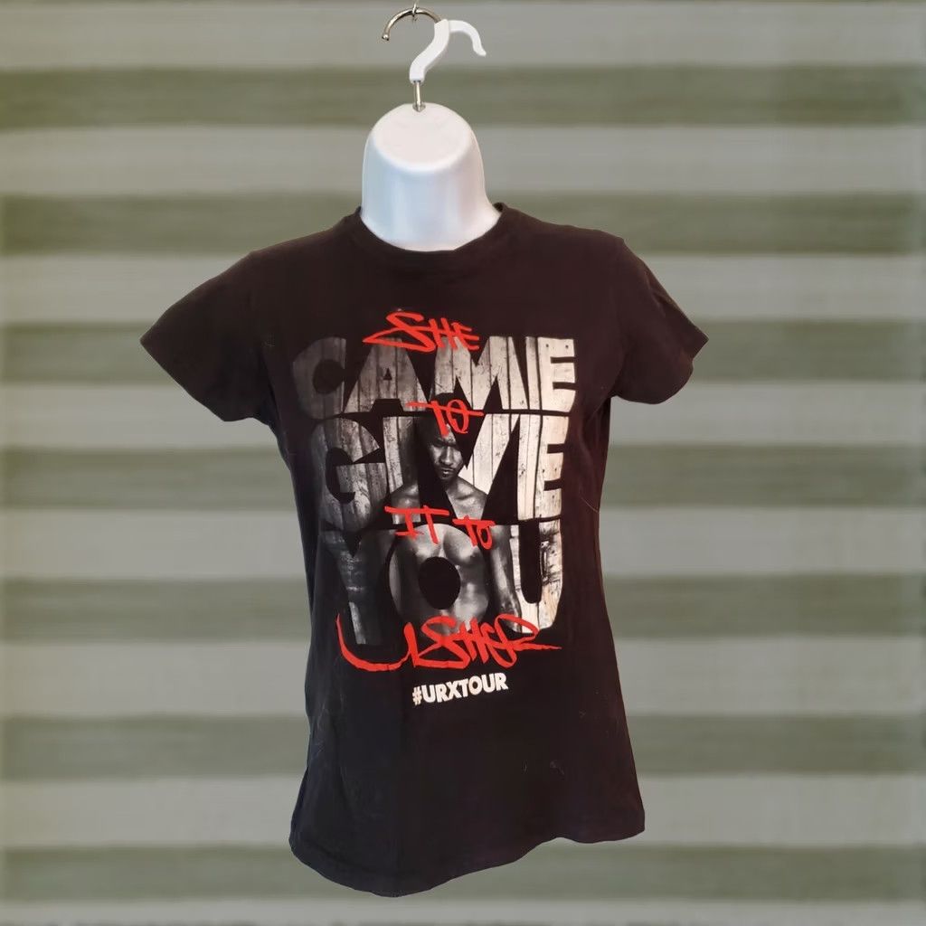 Tultex Usher She Came To Give It To You T Shirt Womens Juniors Size Small Black Size S / US 4 / IT 40 - 1 Preview