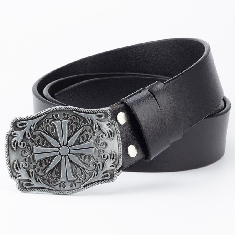 Designer Hip-hop Vintage Belt Riveted Belts Menswear Accessories Size ONE SIZE - 1 Thumbnail