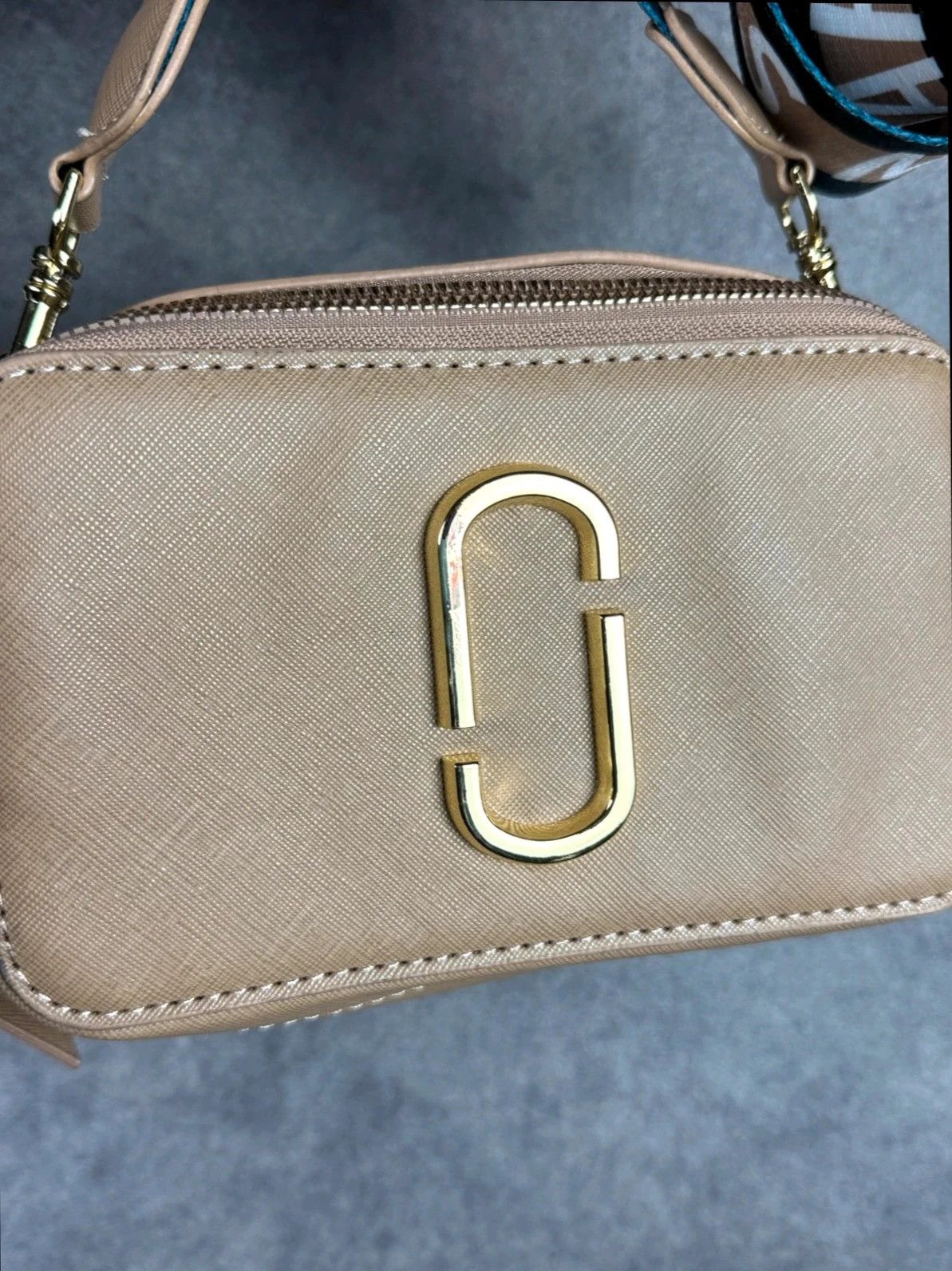 Marc Jacobs Marc Jacobs The Snapshot Shoulder Bag Beige Logo Size ONE SIZE - 3 Thumbnail