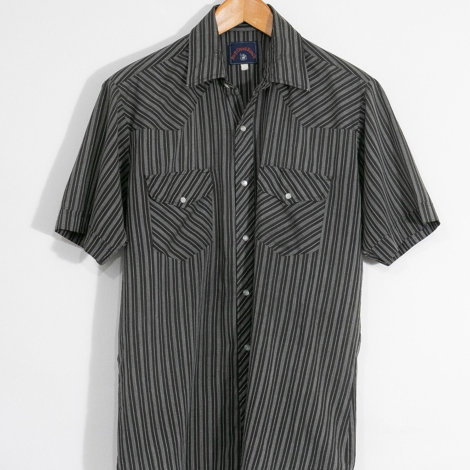 Vintage Vintage Rock Creek Ranch Pearl Snap Button Up Shirt Mens XL Size US XL / EU 56 / 4 - 2 Thumbnail