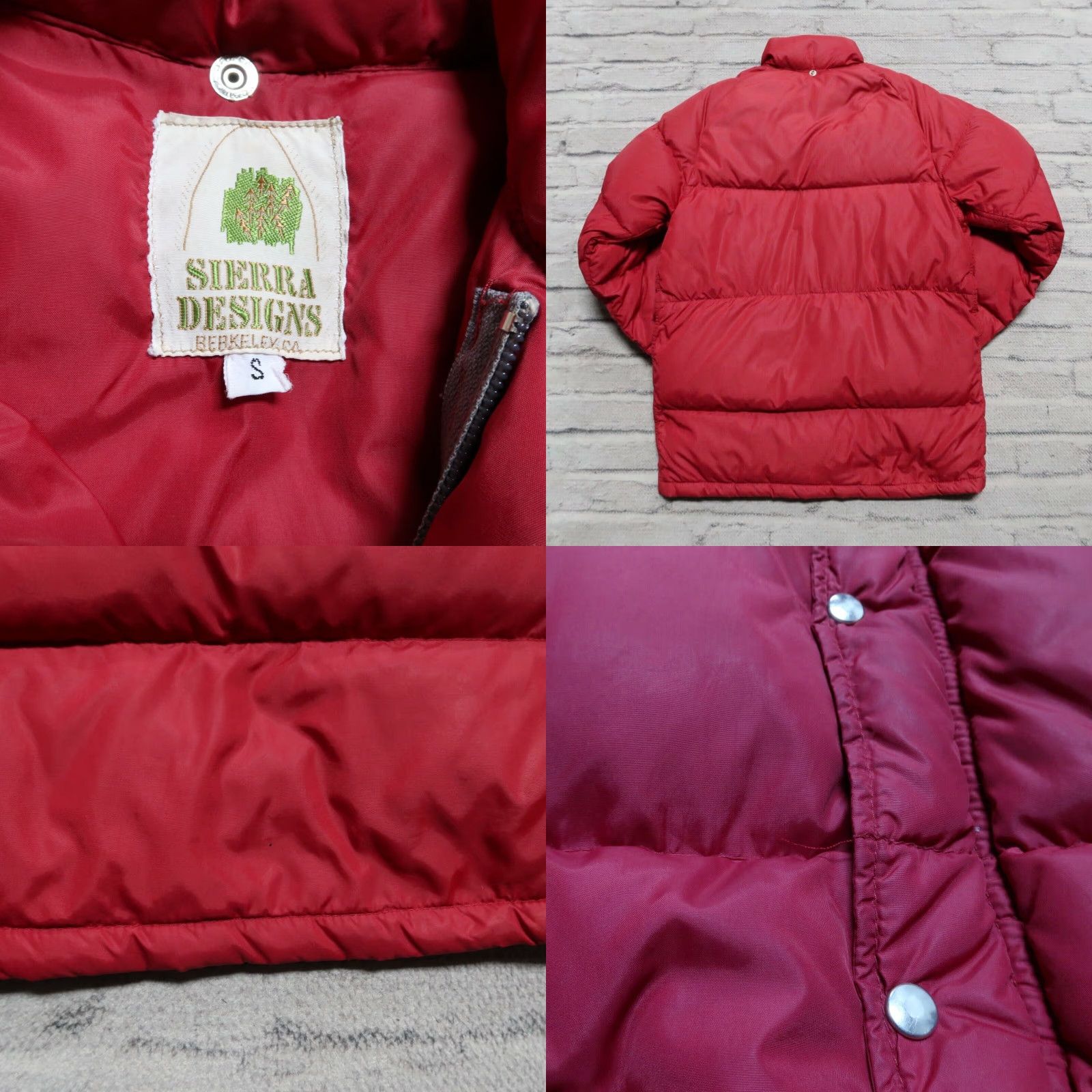 Sierra Designs VINTAGE Sierra Designs Quilted Puffer Down Jacket Made in USA Size M Red 80s 70s Mens Size US S / EU 44-46 / 1 - 8 Thumbnail