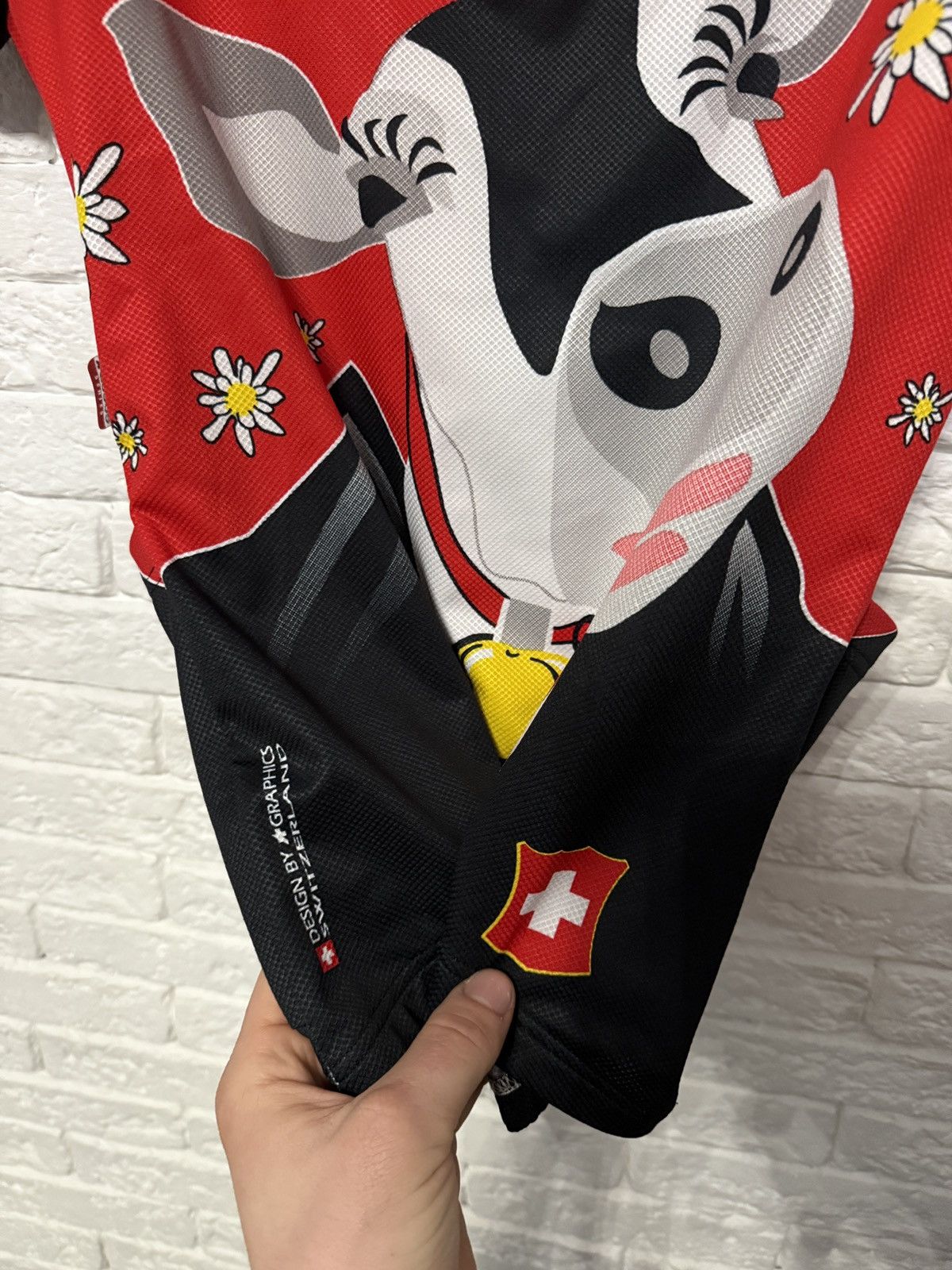Other Assos Carolina Bella Cycling Jersey Y2K Cow Print Sz M Size M / US 6-8 / IT 42-44 - 7 Thumbnail