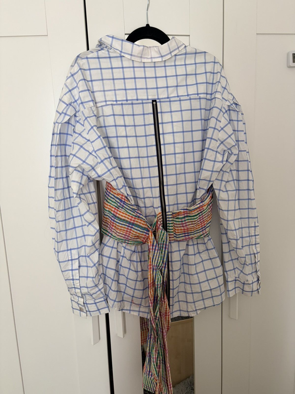 Natasha Zinko Corseted wrap around ls shirt Size M / US 6-8 / IT 42-44 - 3 Thumbnail