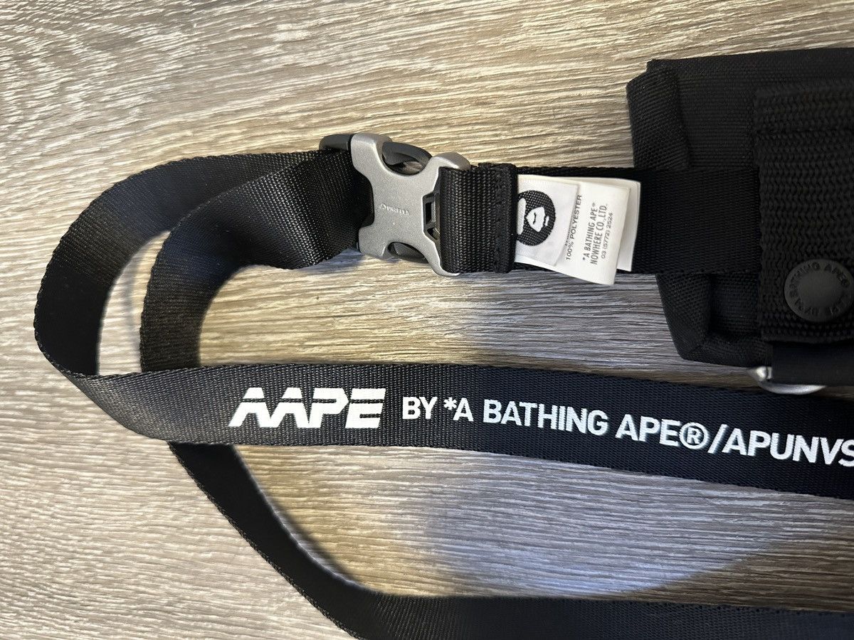 Aape × Bape AAPE BY *A BATHING APE® Double-Pouch Side-Press Buckle Belt Size ONE SIZE - 3 Thumbnail