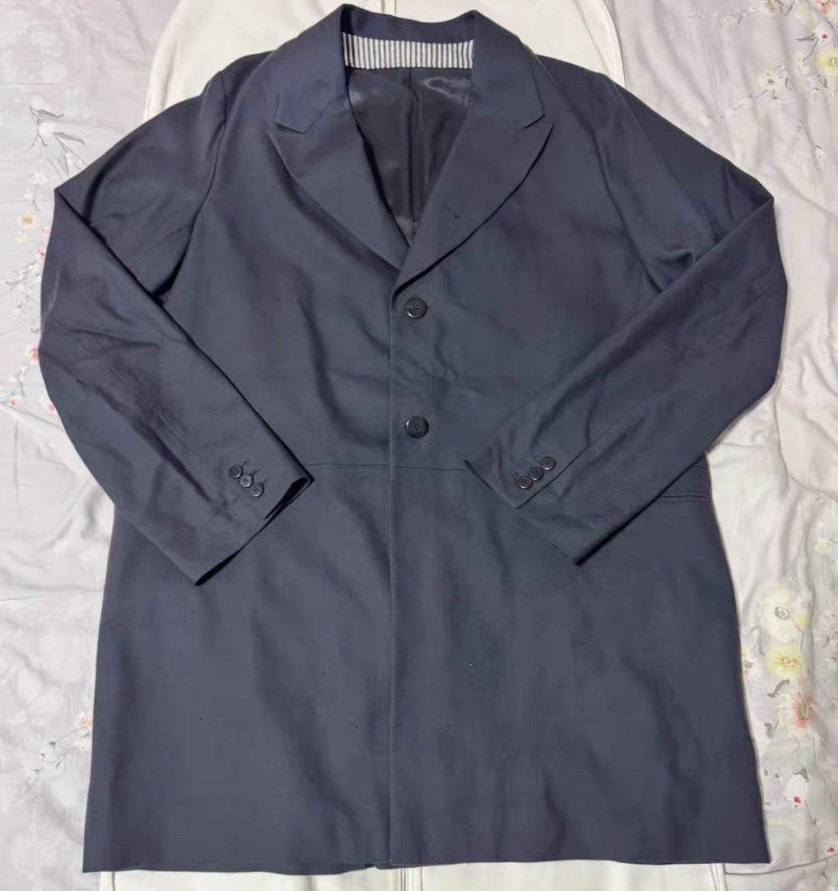 Visvim visvim 19AW Ascot Morning Coat – Wool-Blend Long Suit Jacket Size US XL / EU 56 / 4 - 1 Thumbnail