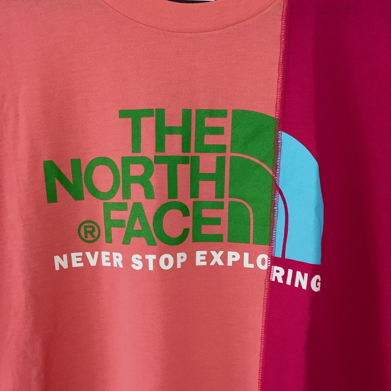 Junya Watanabe JUNYA WATANABE MAN X THE NORTH FACE 2007SS PATCHWORK TEE Size US M / EU 48-50 / 2 - 5 Thumbnail