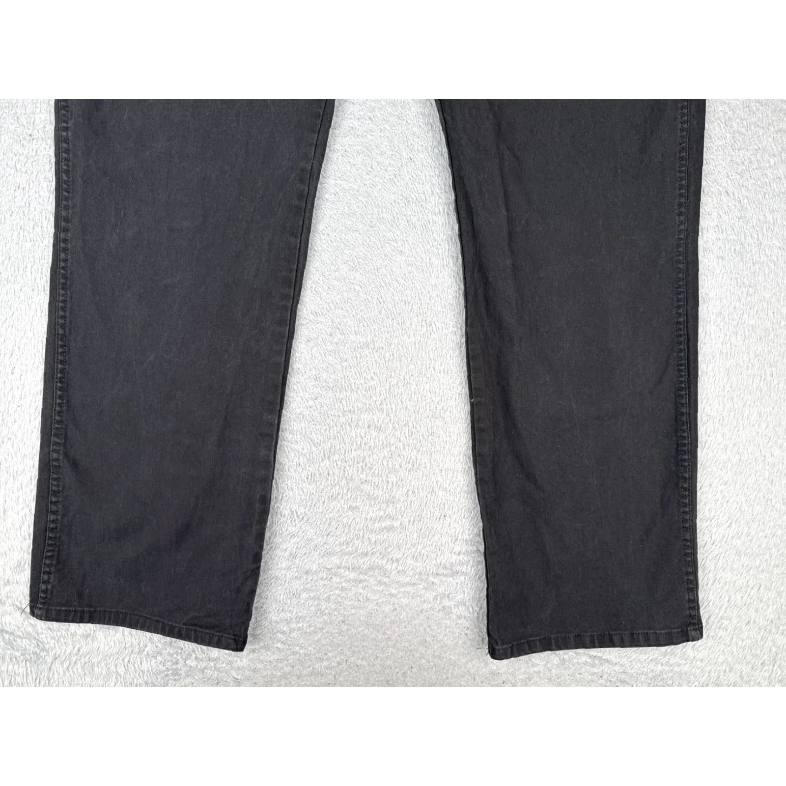 Dickies Dickies Carpenter Jeans Men 44x32 Black Straight Leg Flex Pants Hammer Loop Work Jeans Mens Size US 44 / EU 60 - 2 Thumbnail
