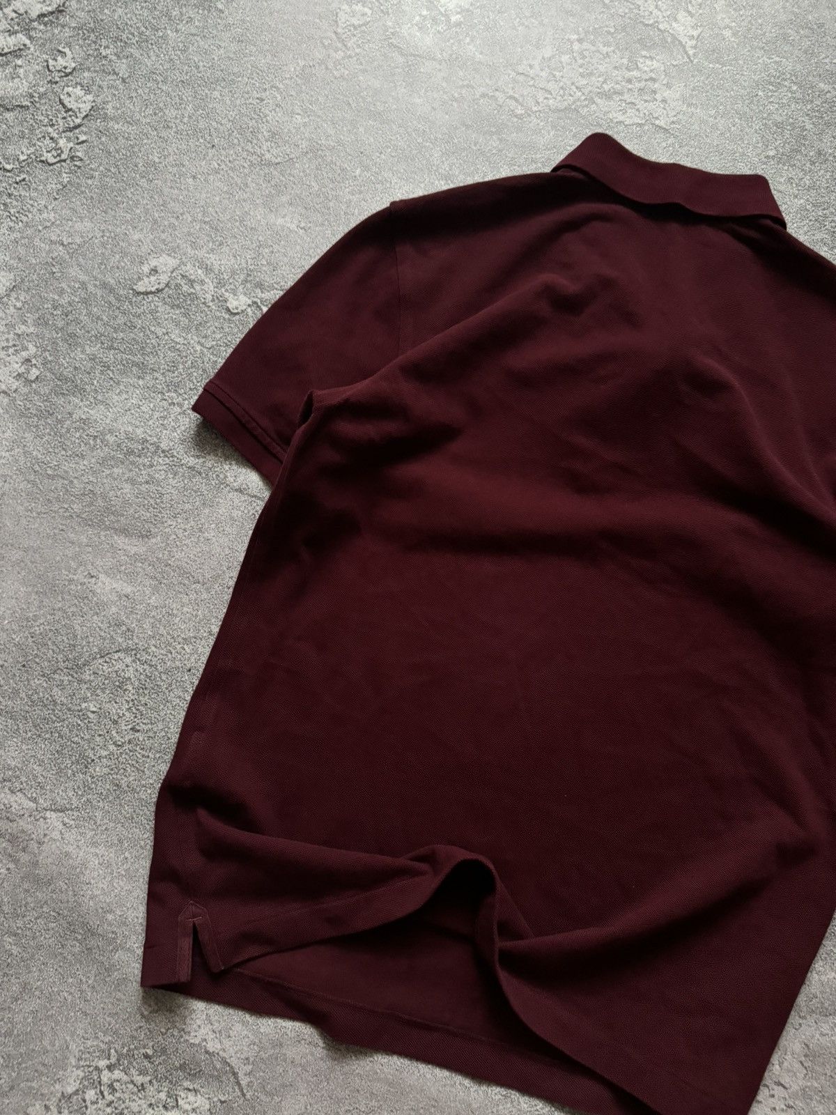 Burberry × Designer Burberry Brit M polo button up tee T-shirt burgundy MAN Size US M / EU 48-50 / 2 - 16 Thumbnail