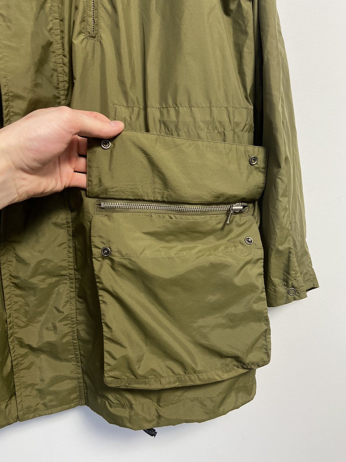 Kenzo Made in Italy Kenzo Homme Green Longcoats Size US M / EU 48-50 / 2 - 8 Thumbnail