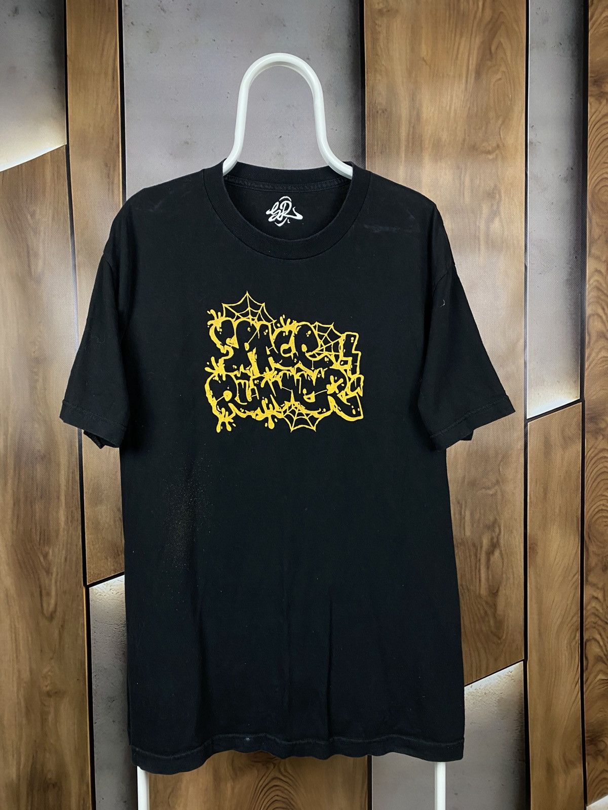 Japanese Brand 🕸️T-Shirt Space Runner Streetwear Graffiti Logo Tee🕸️ Size US L / EU 52-54 / 3 - 1 Thumbnail