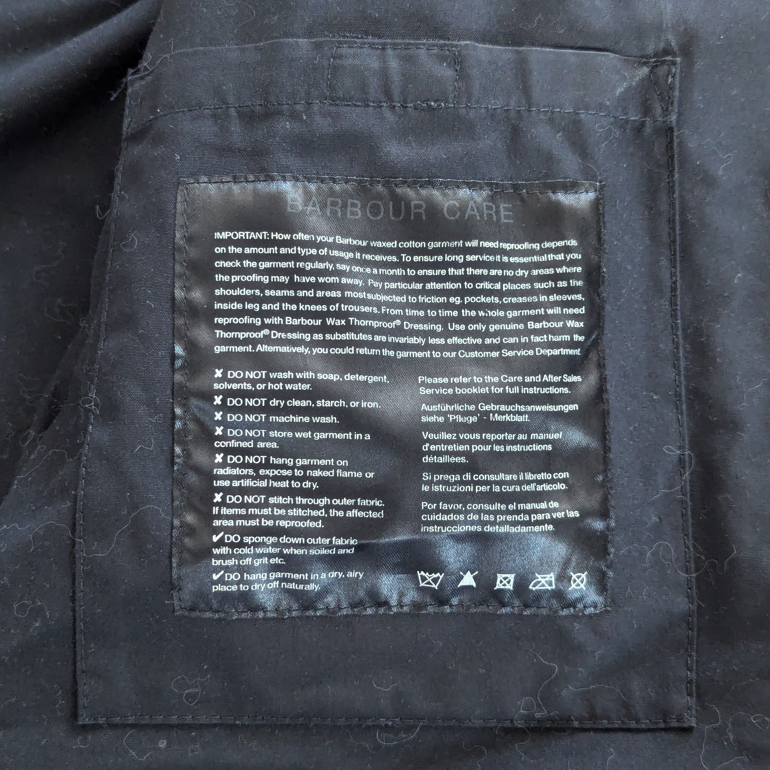 Barbour Barbour Saxony International 1958 World Tour Waxed Cotton Size US L / EU 52-54 / 3 - 15 Thumbnail