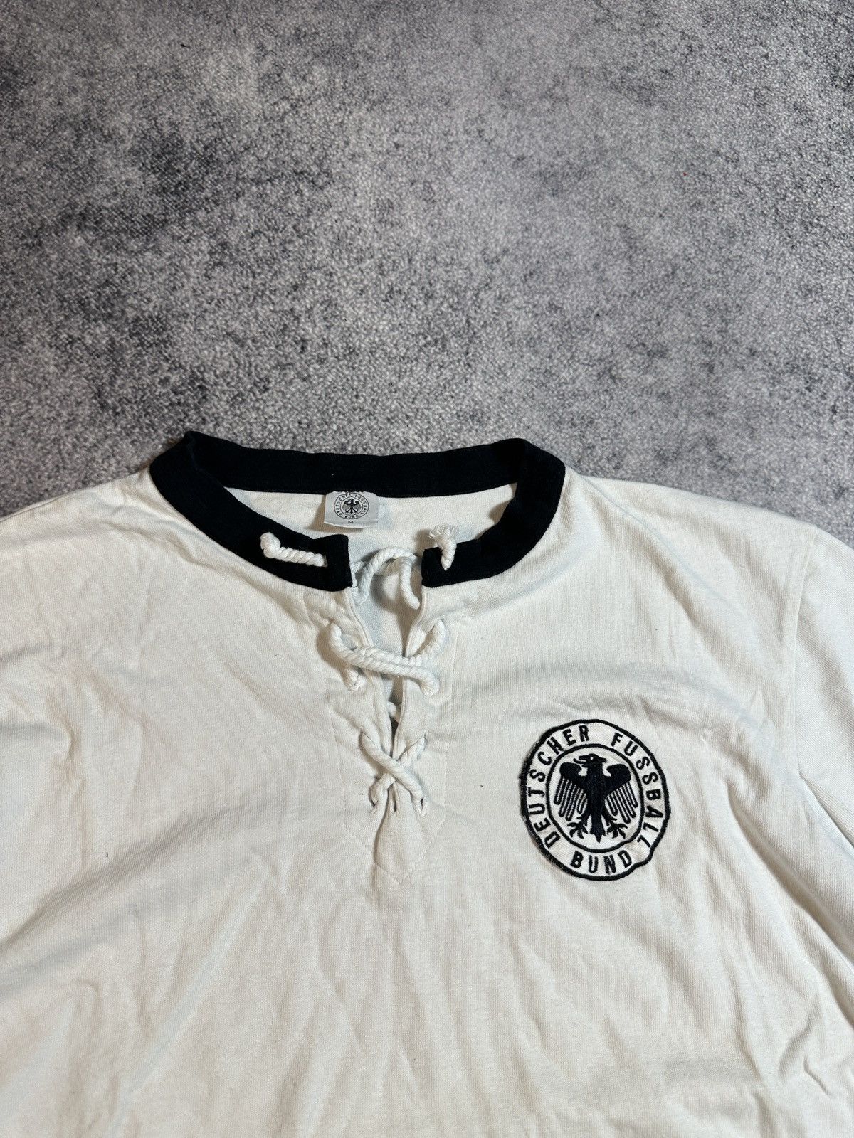 Vintage Vintage Retro Germany Jersey Blokecore Rare Style Casual M Size US M / EU 48-50 / 2 - 2 Thumbnail