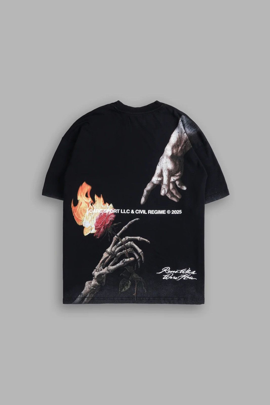 Darc Sport DARC SPORT X AKATSUKI - KAKUZU OVERSIZED TEE - L