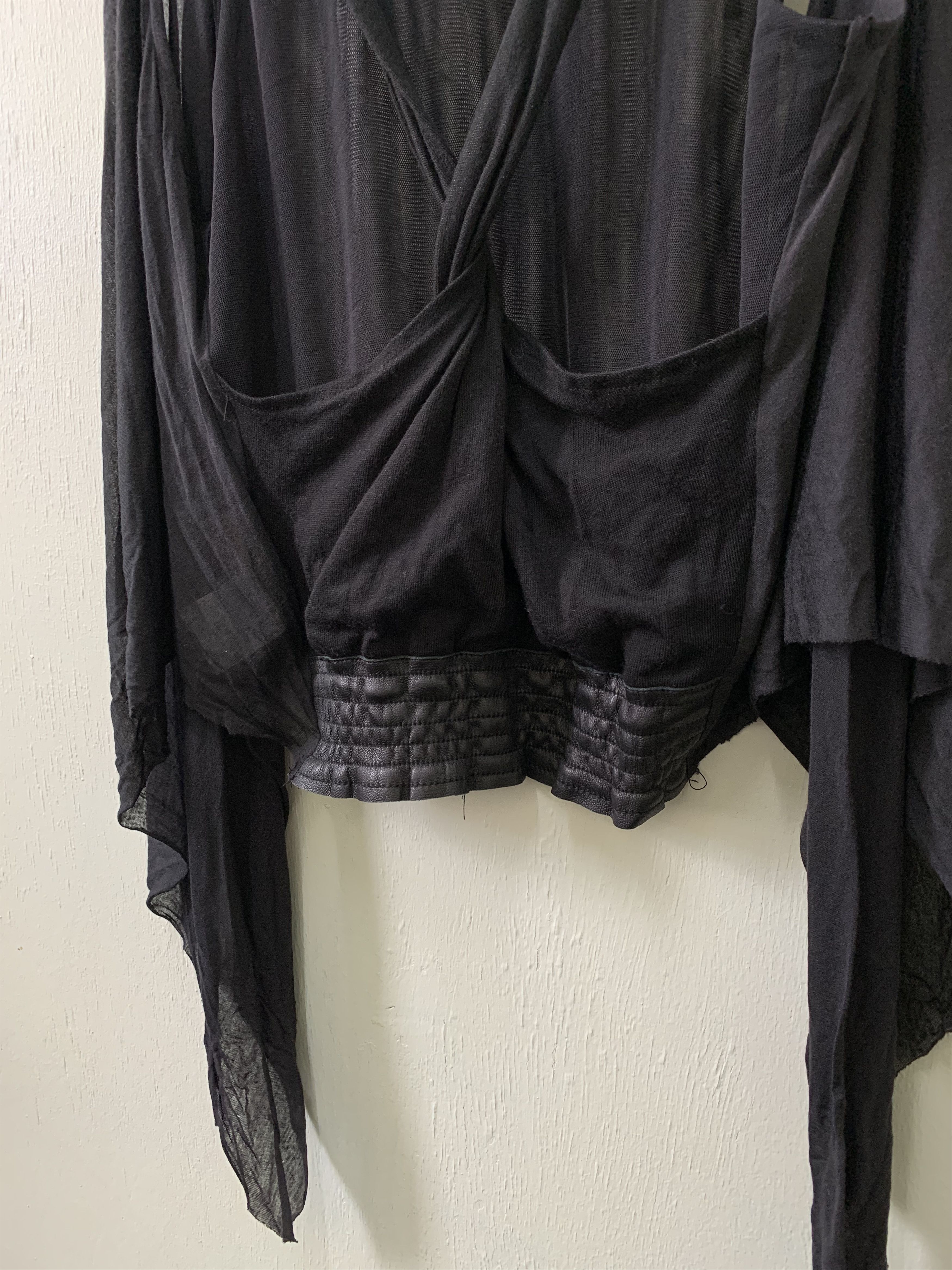 Faliero Sarti 🪡FALIERO SARTI Domenica Sparkle Scarf/Shawl In Black.✨ Size ONE SIZE - 6 Thumbnail