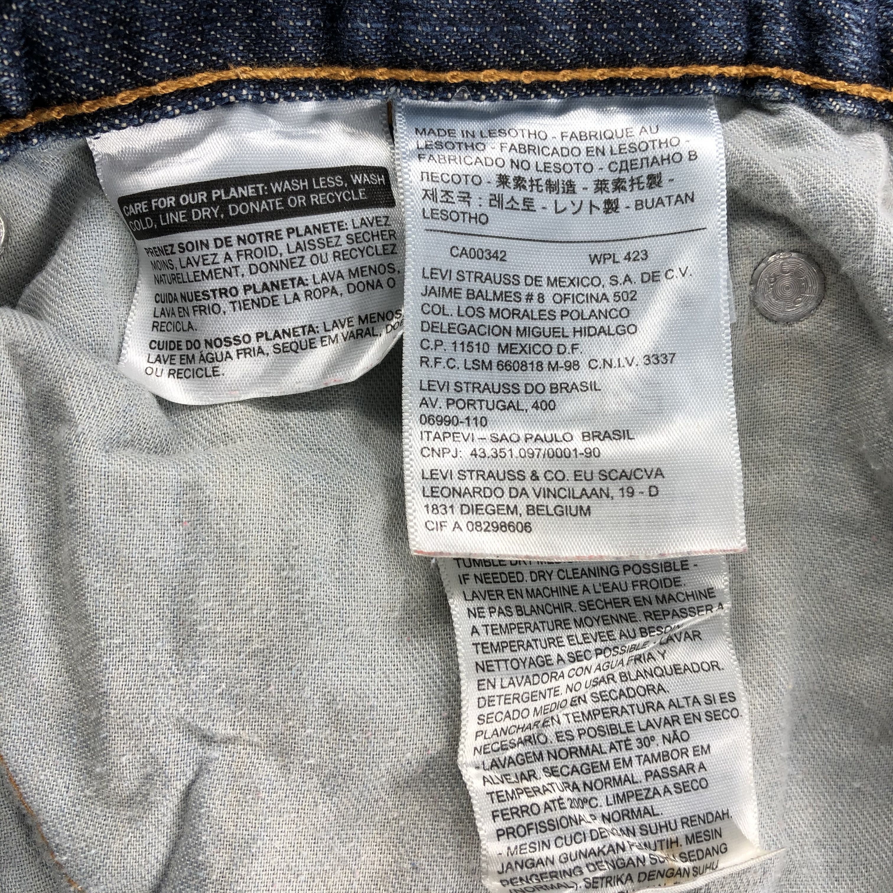 Levi's Vintage Levis 505 Painter Jeans-JM797 Size US 36 / EU 52 - 9 Thumbnail